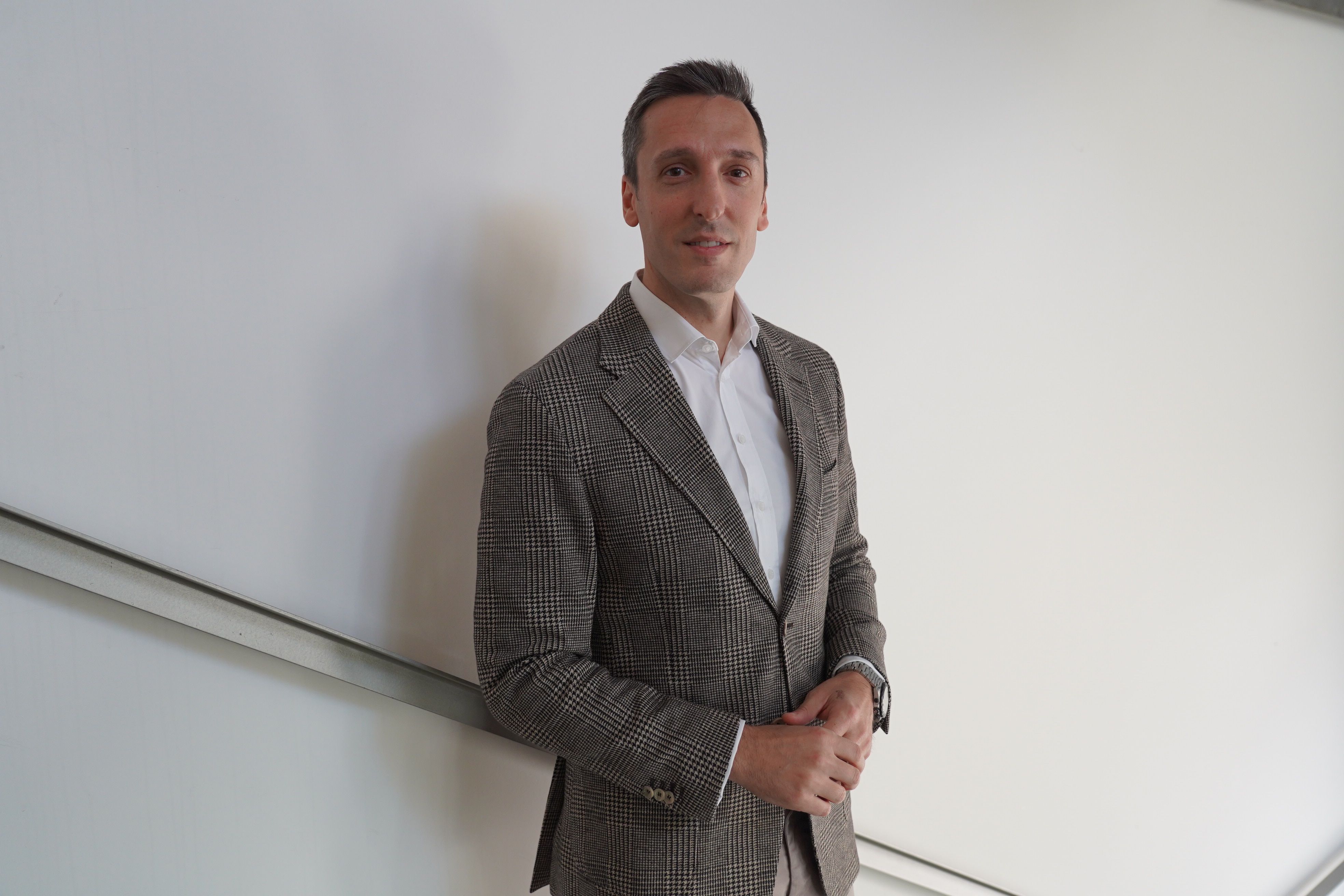 El director de l'AQUA, Isaac Galobrades. // M. P.