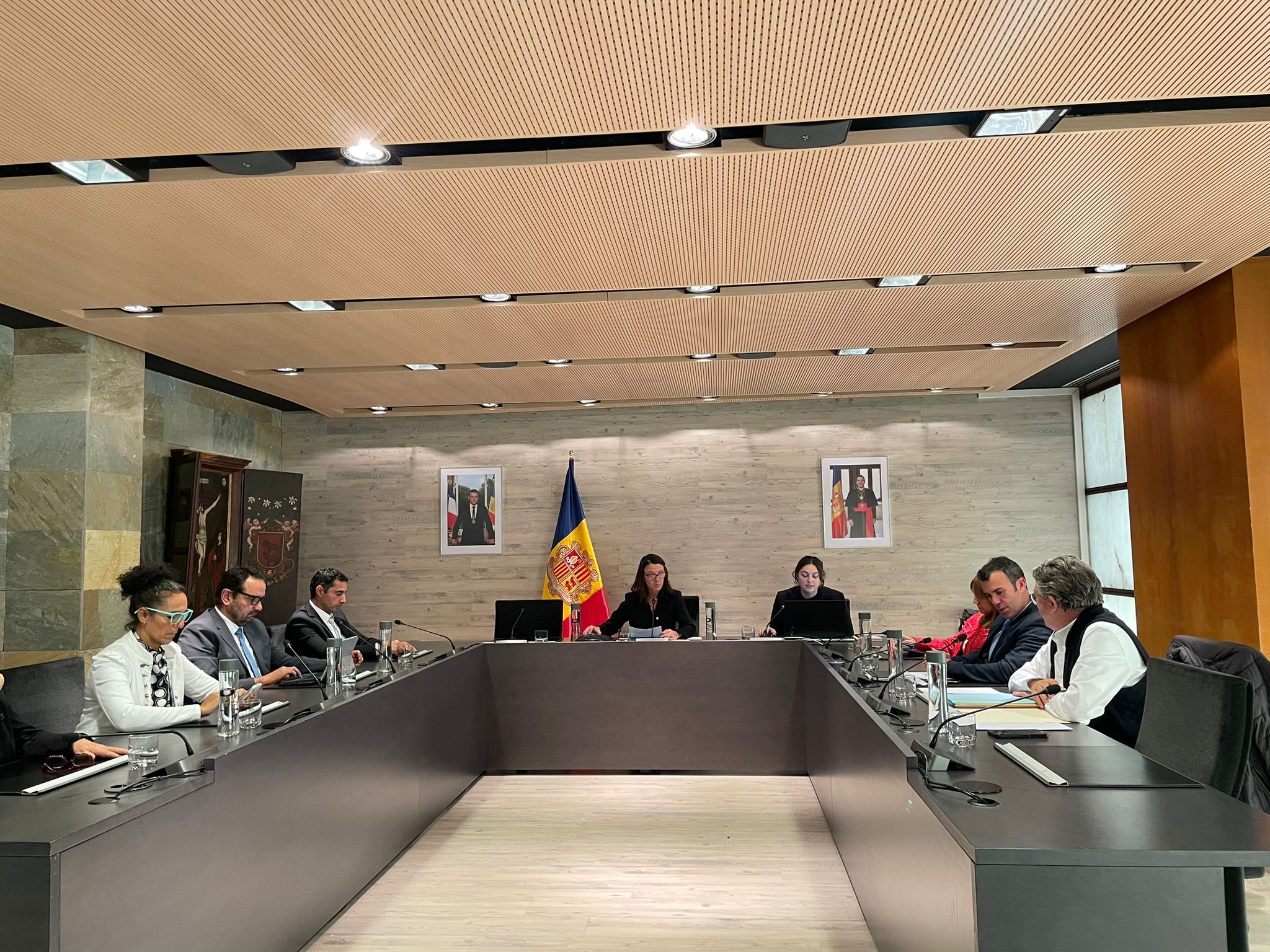 Sessió del Consell del Comí d’Ordino del dia 30 d’octubre.