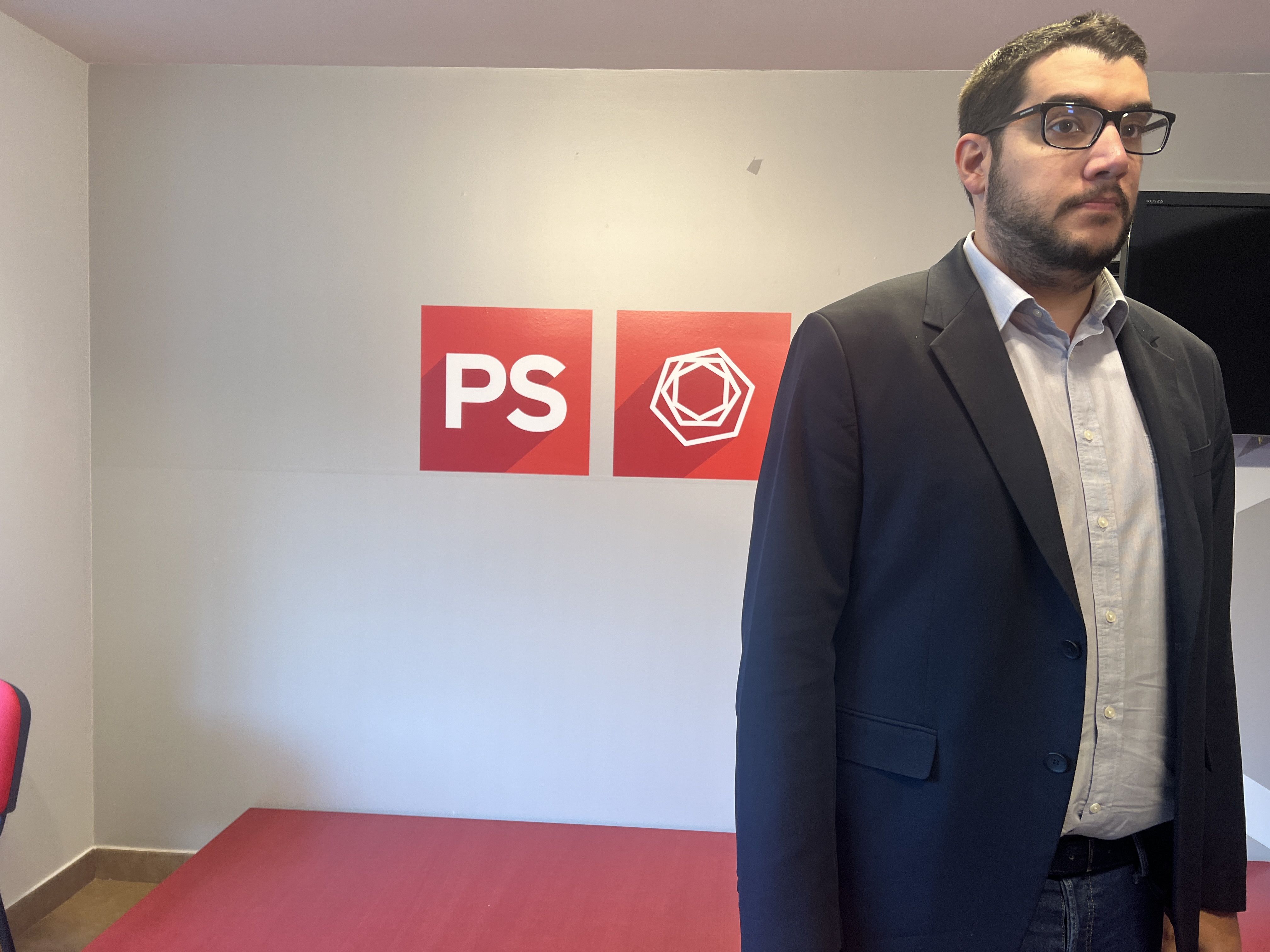 Pere Baró durant la compareixença a peu dret per valorar el programa d'avals per a l'habitatge.