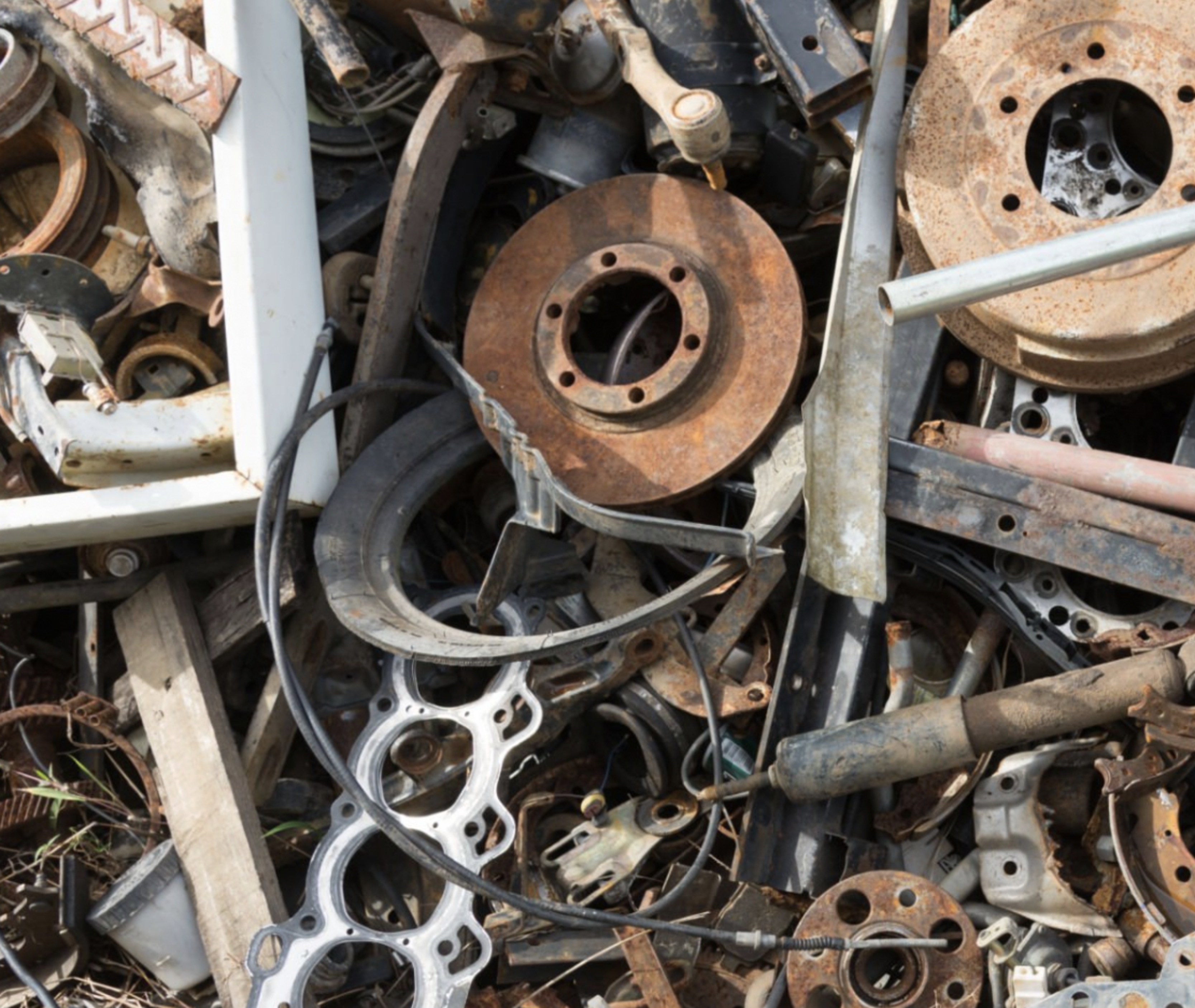 Una imatge de ferralla.