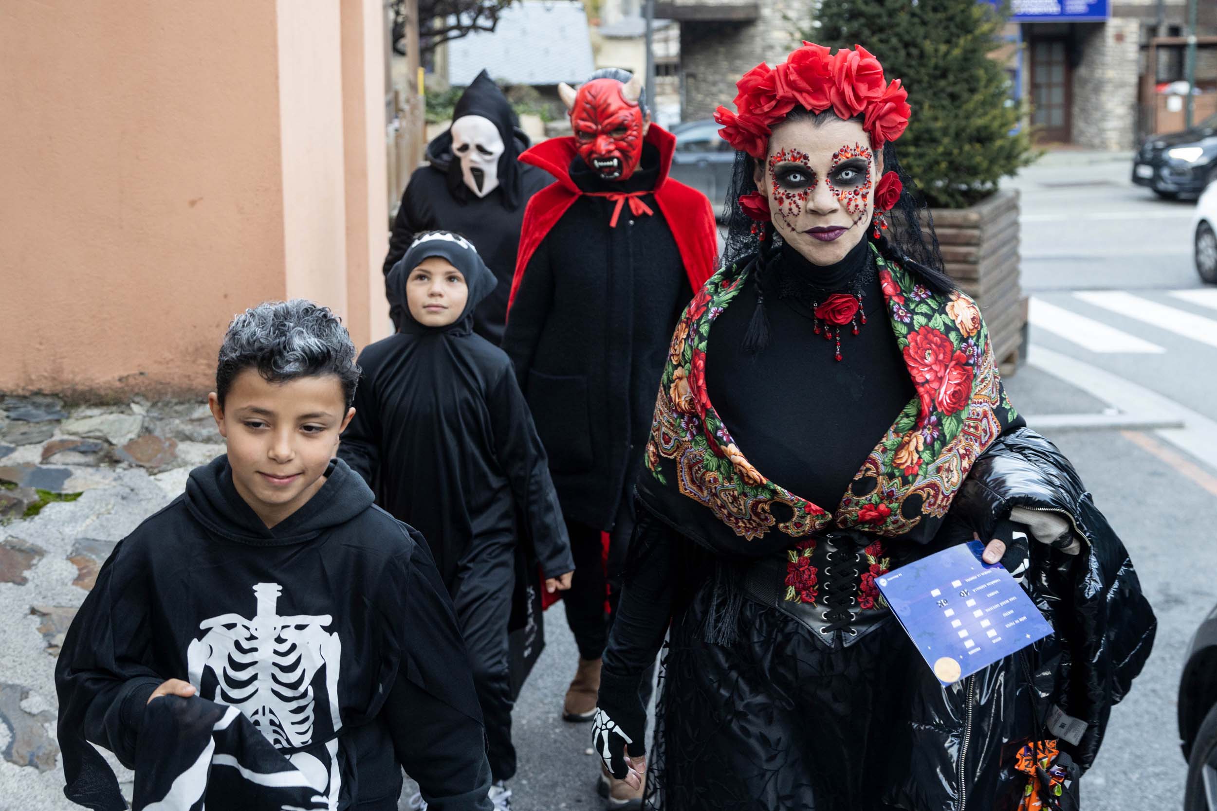 Gimcana terrorífica pels comerços de la Massana.