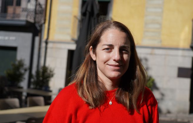 Cristina Cerqueda, presidenta de l’Associació de Comerciants del Centre Històric d’Andorra la Vella.