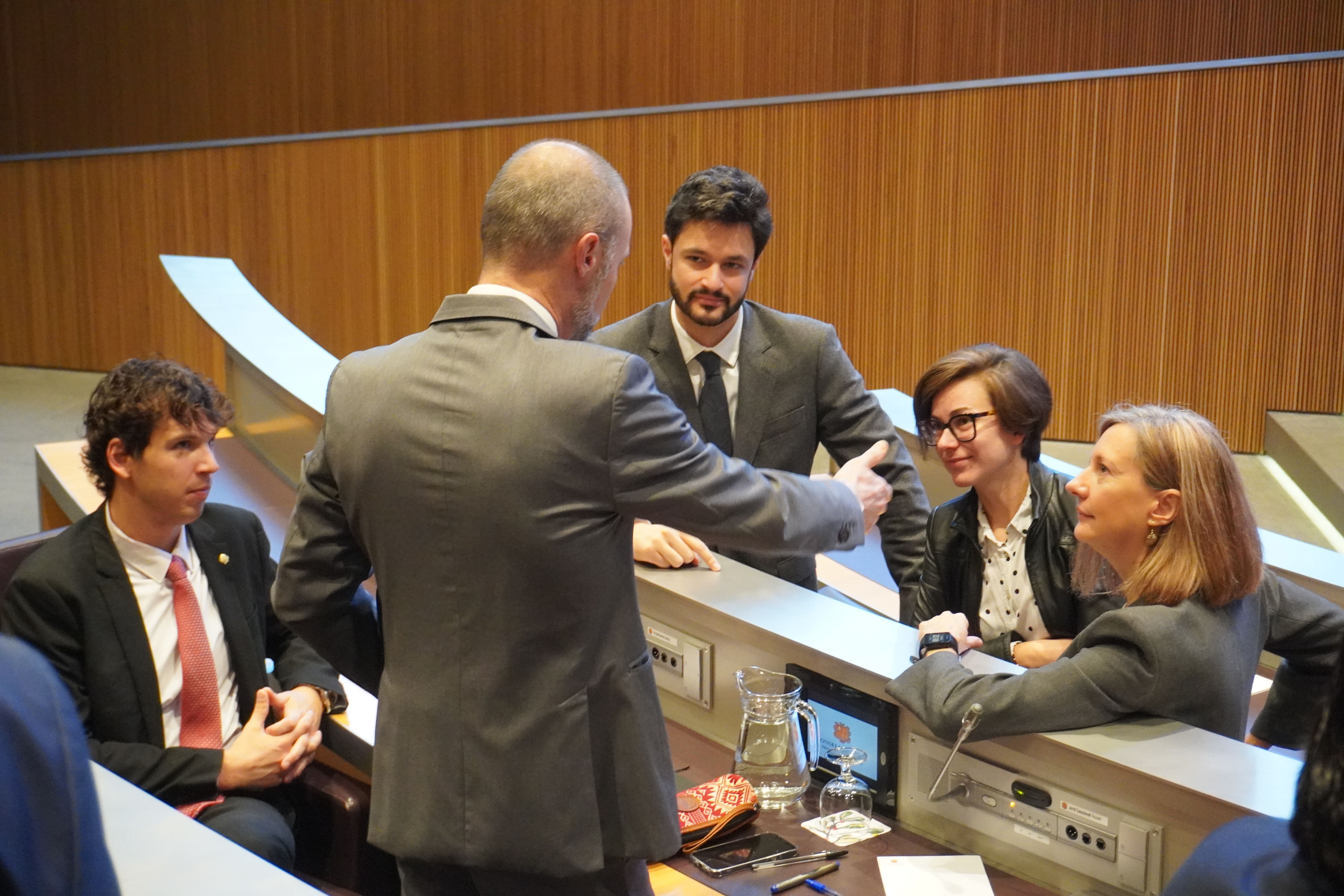 Els consellers generals de Concòrdia al Consell General Els consellers generals de Concòrdia al Consell General