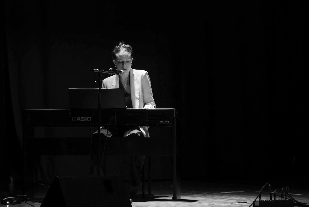 L'Ona durant la seva actuació.