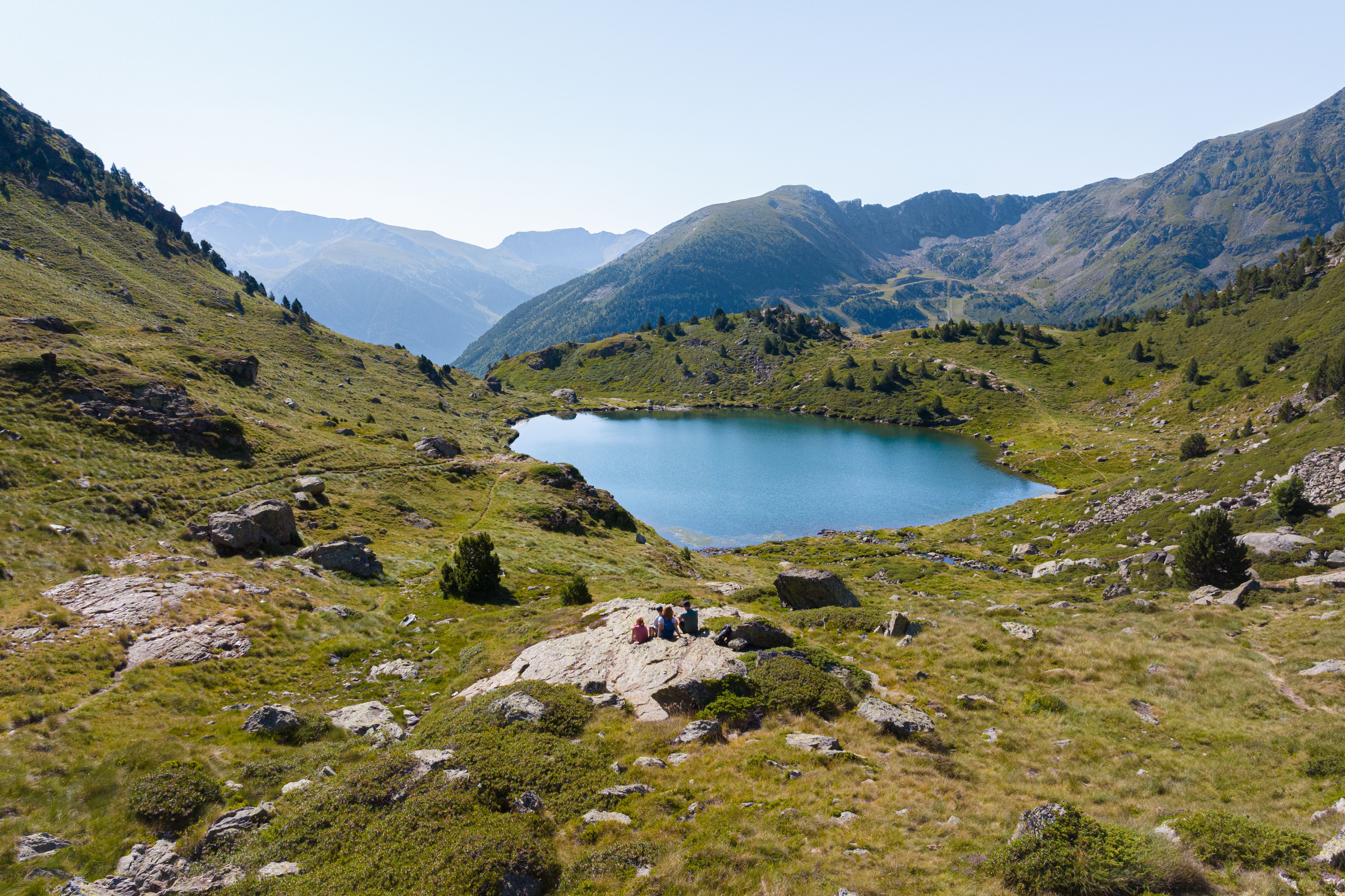 Els llacs de Tristaina, aquest estiu.