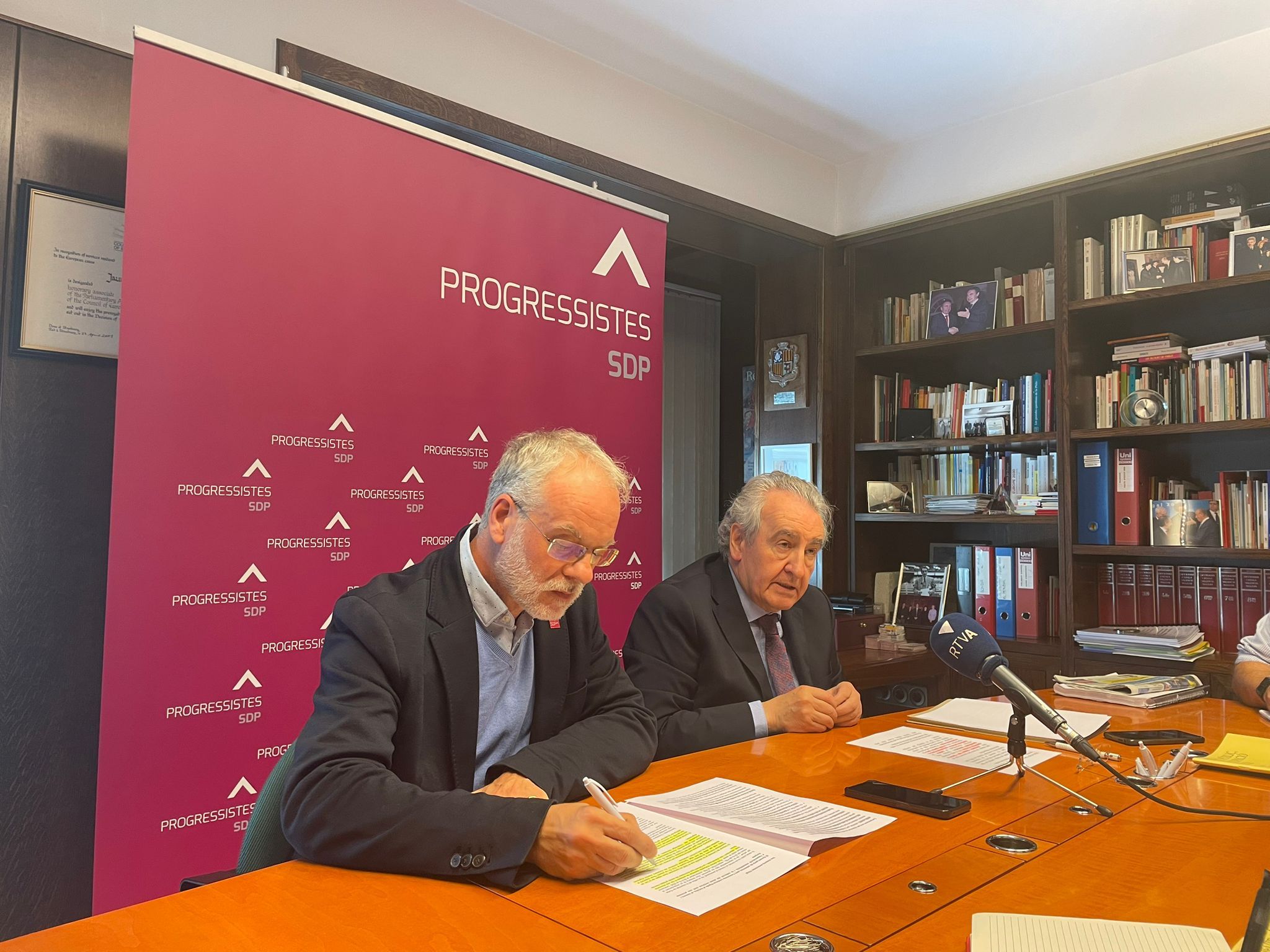 Josep Roig i Jaume Bartumeu.