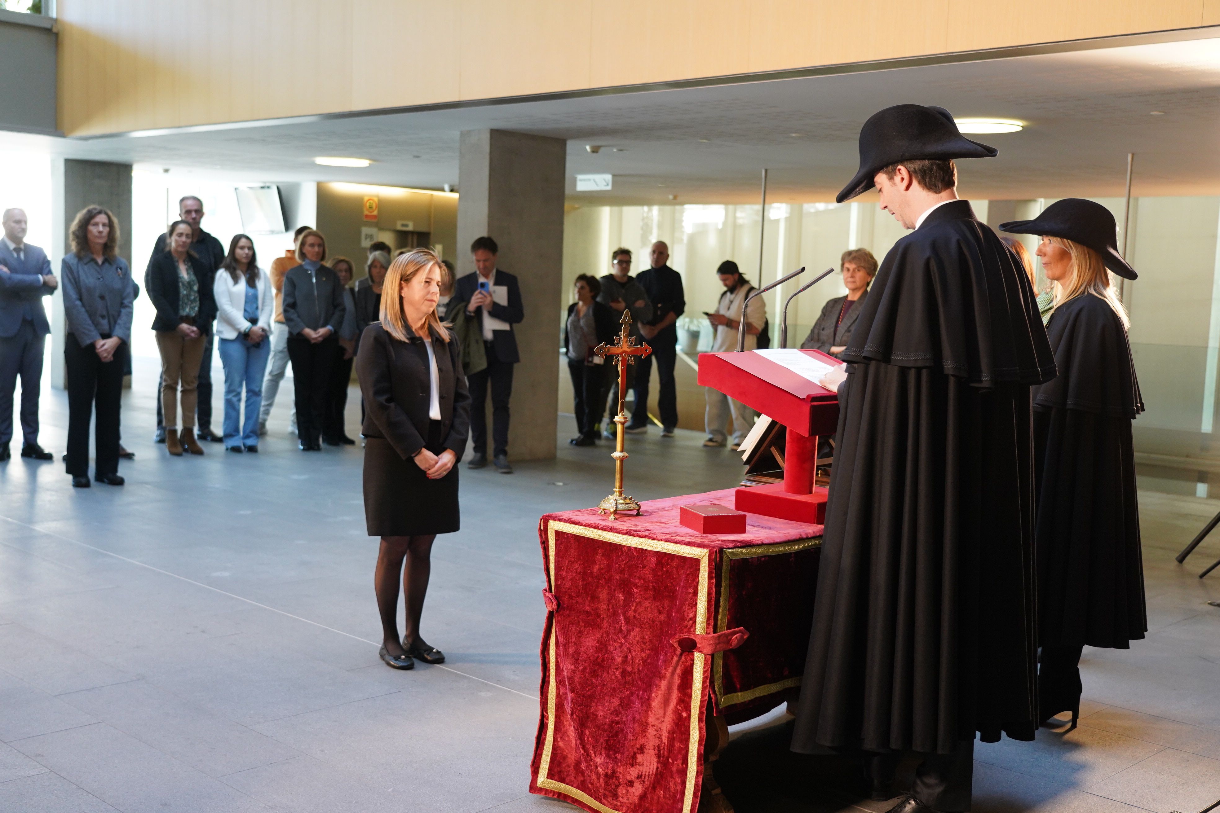 Un instant del Jurament. Un instant del Jurament.