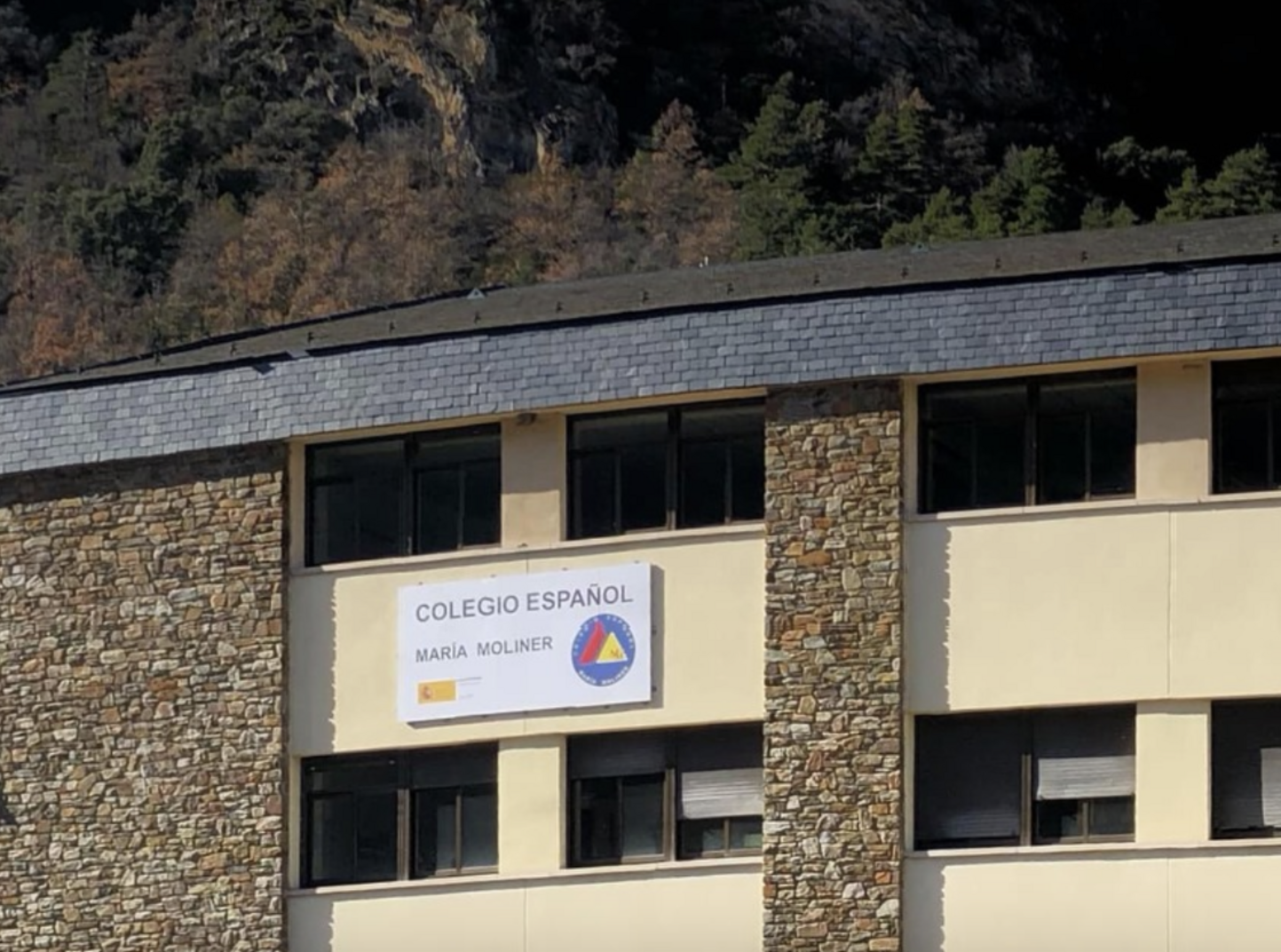 Una imatge del col·legi María Moliner.