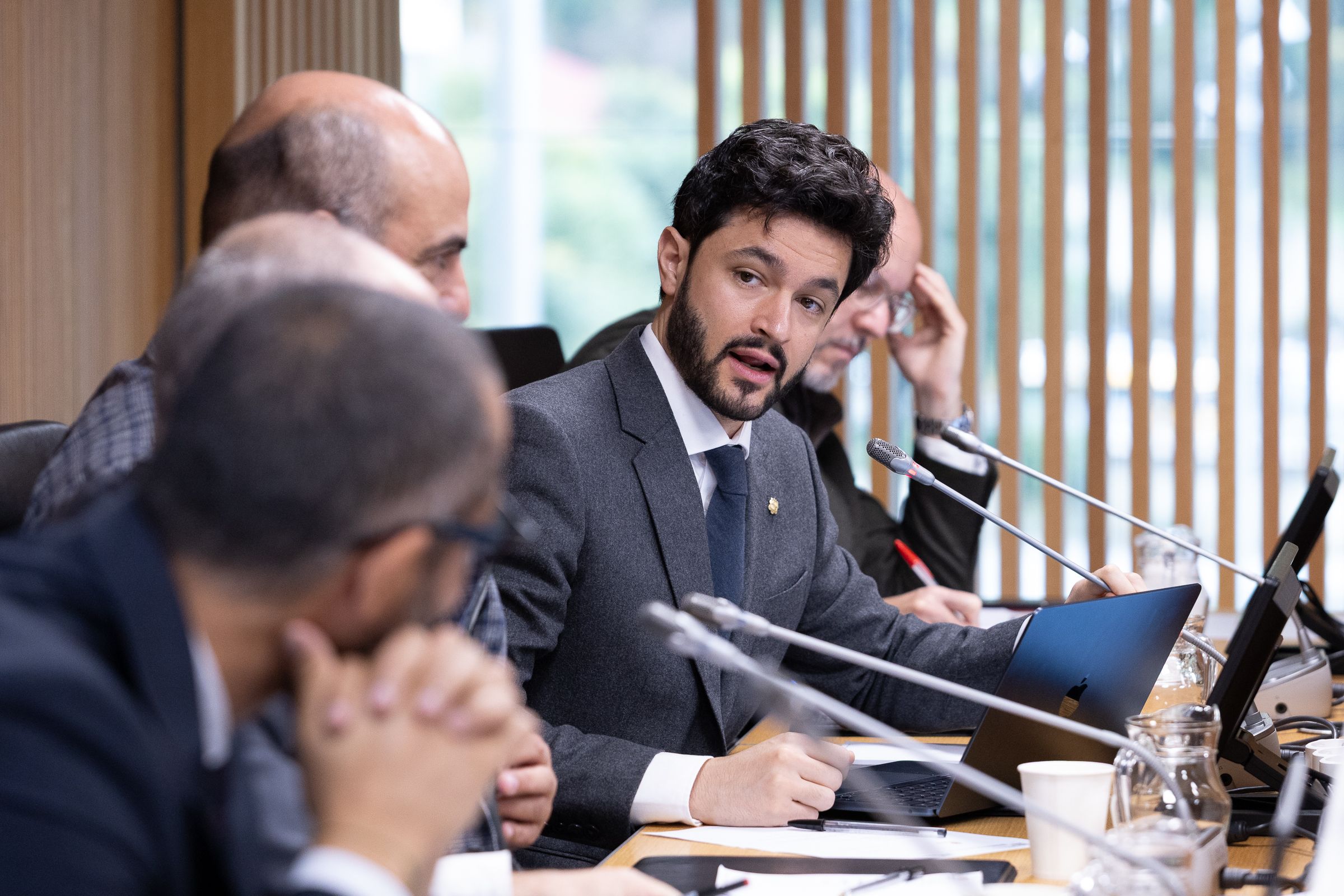 Cerni Escalé, aquest dijous a la comissió de Finances. Cerni Escalé, aquest dijous a la comissió de Finances.