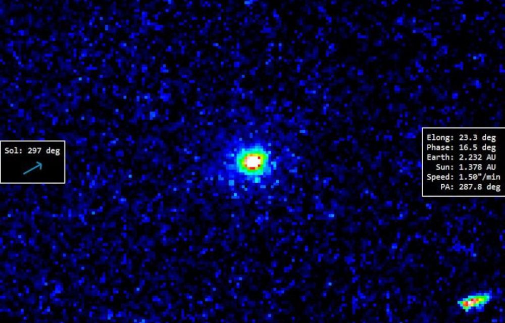Una de les darreres imatges del 3I/ATLAS obtinguda el 5 de novembre per Ramon Naves des de l'Observatori Montcabrer a Begur amb un SEESTAR-S50 - Crèdit: Ramon Naves Una de les darreres imatges del 3I/ATLAS obtinguda el 5 de novembre per Ramon Naves des de l'Observatori Montcabrer a Begur amb un SEESTAR-S50 - Crèdit: Ramon Naves