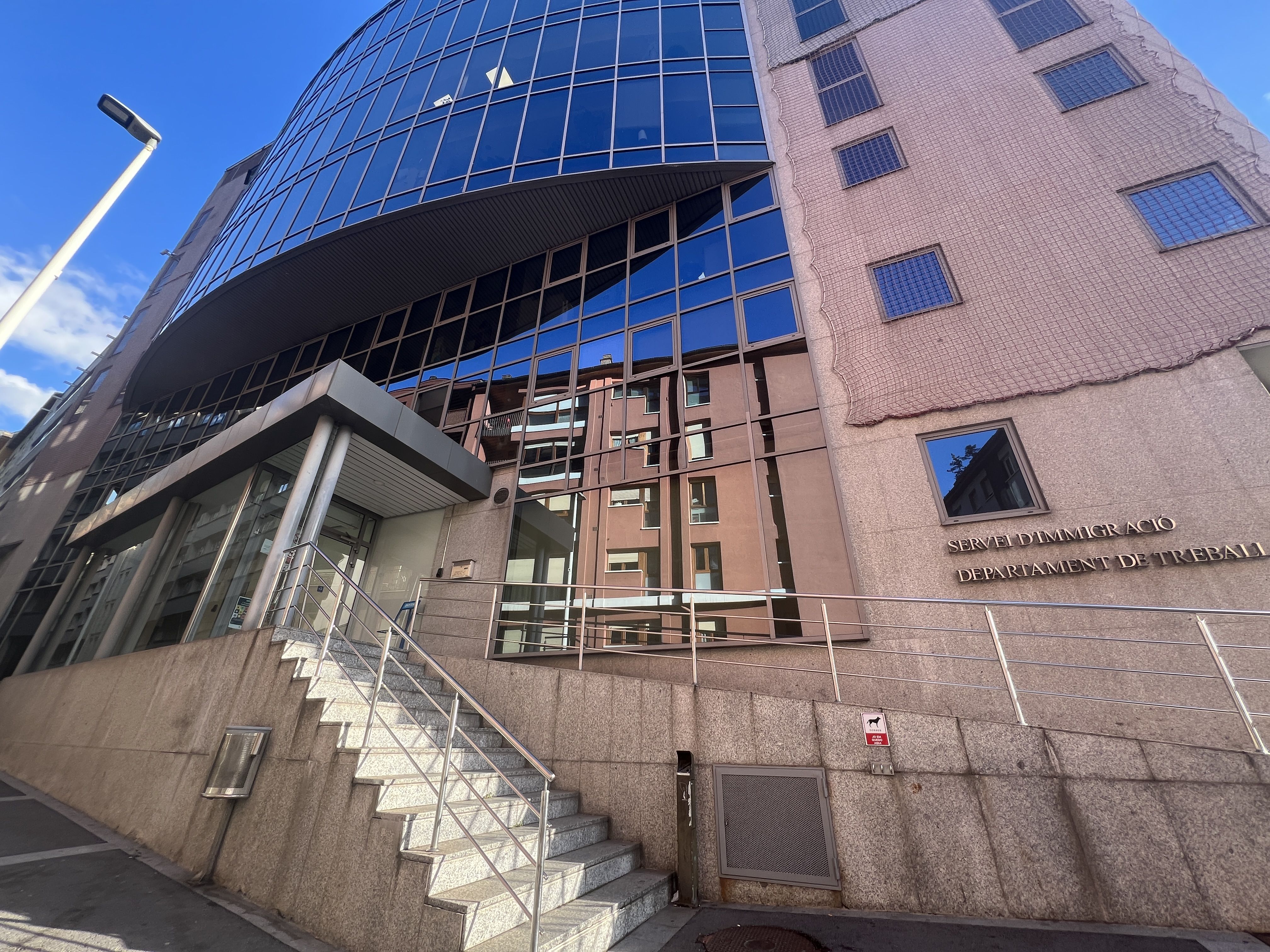 Una imatge recent del servei d'Immigració.