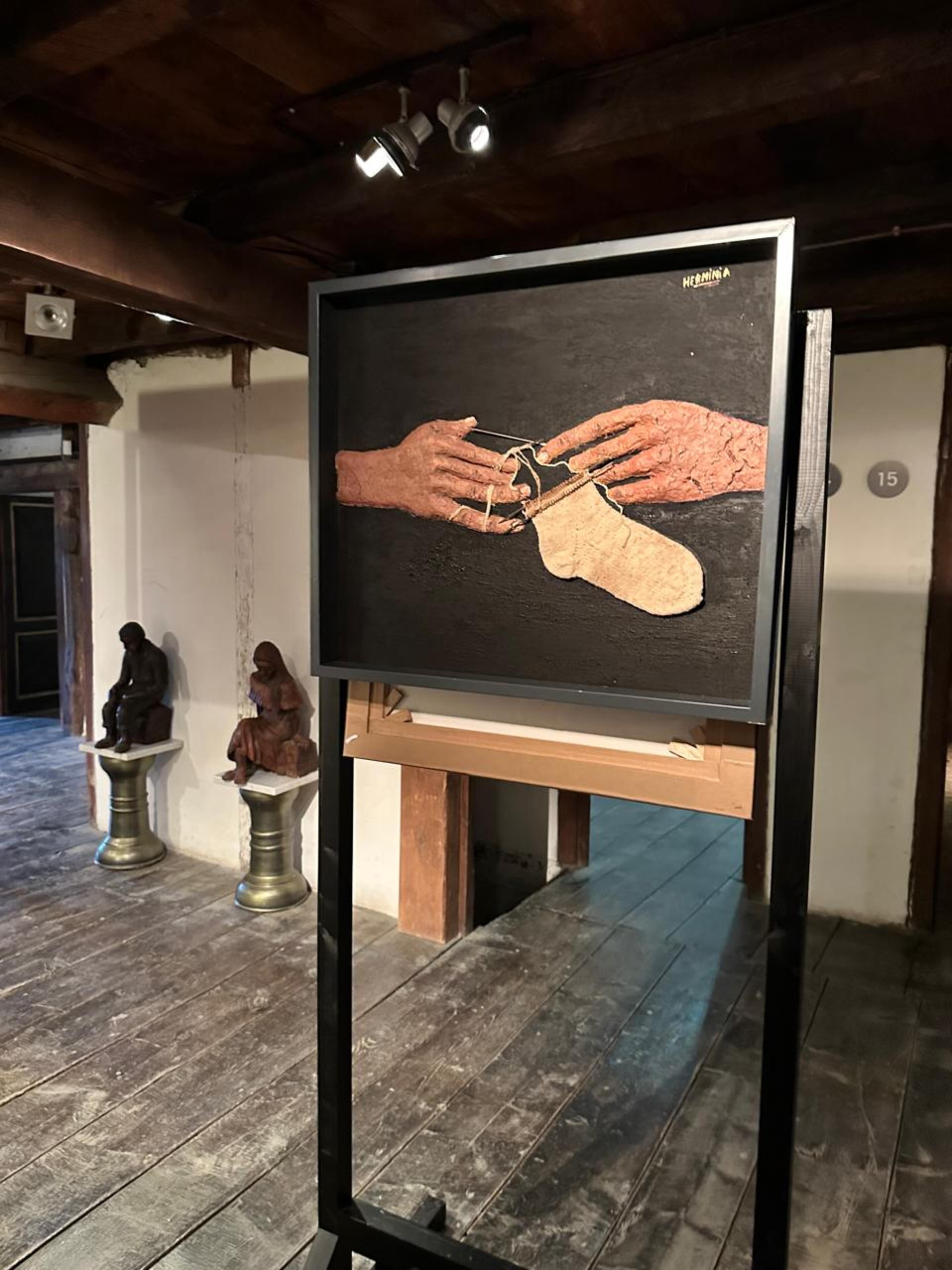 Algunes de les obres exposades a Museu Casa Rull. Algunes de les obres exposades a Museu Casa Rull.