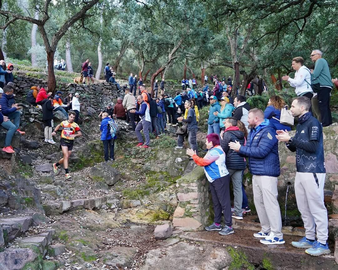 Un dels trams de la Marató dels Dements que ha comptat amb més públic. 
