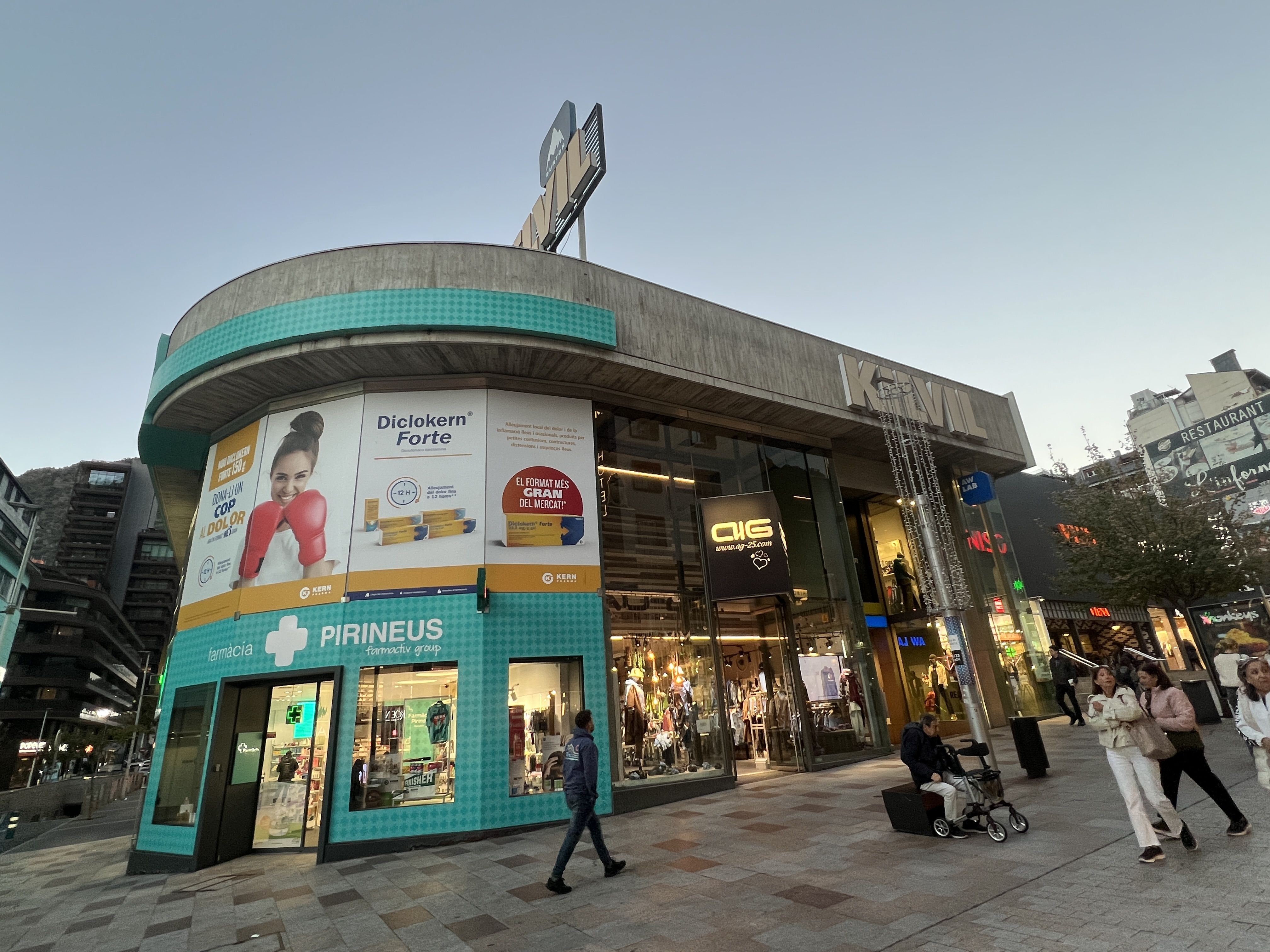 La parcel·la on es construiria la segona 'Illa Carlemany'.