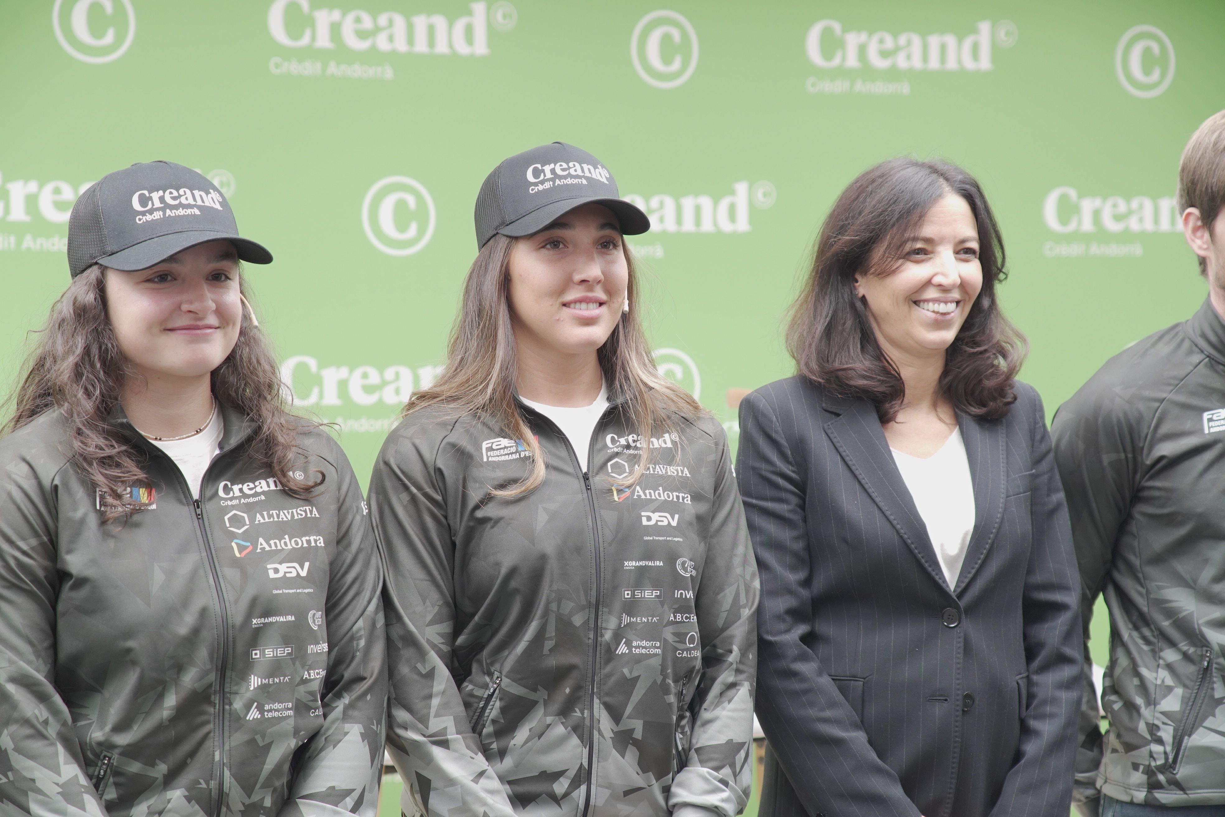 Cande Moreno, durant la presentació de la temporada 2025-26 a Creand.