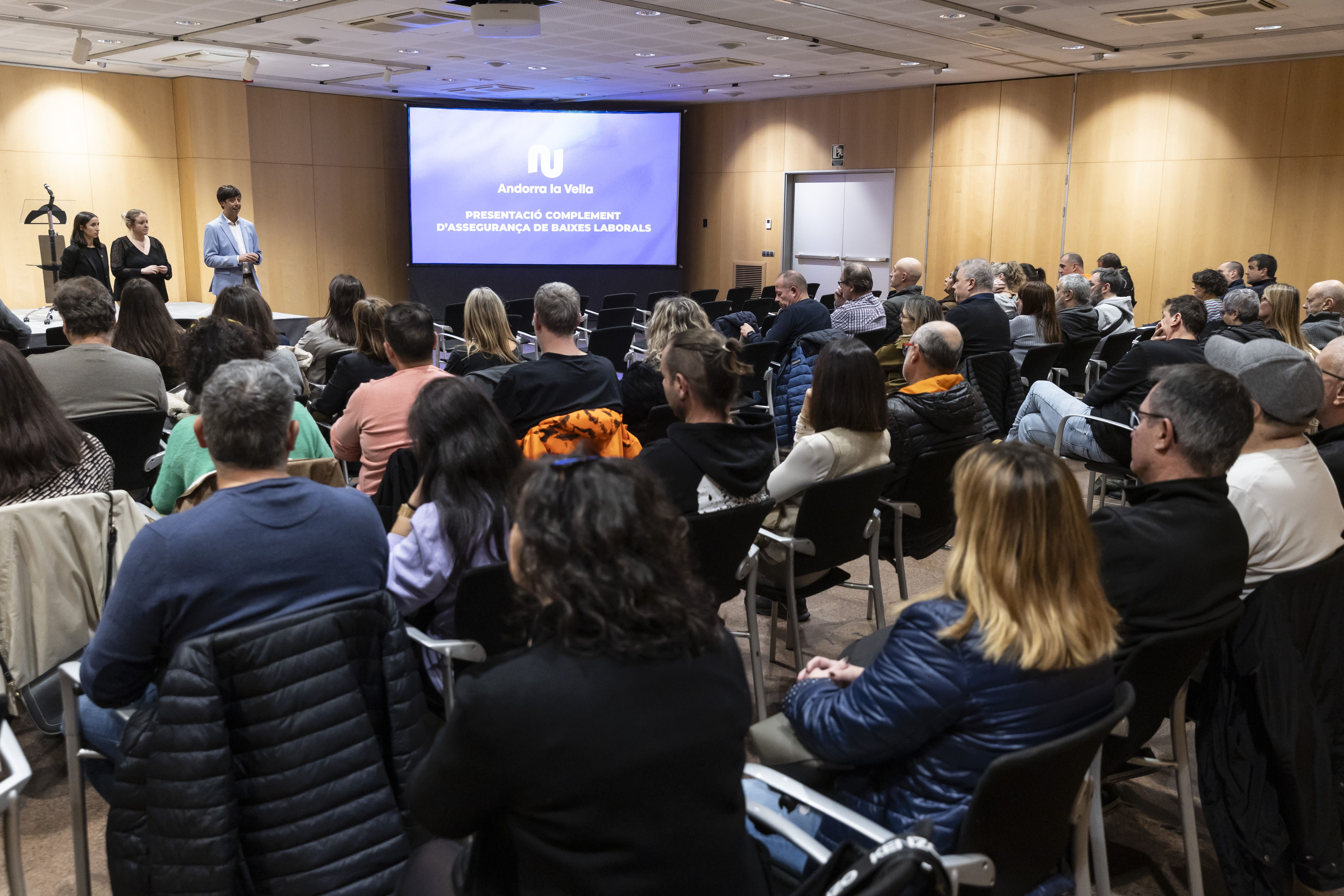 Presentació de la nova assegurança complementària pels treballadors del comú d'Andorra la Vella.