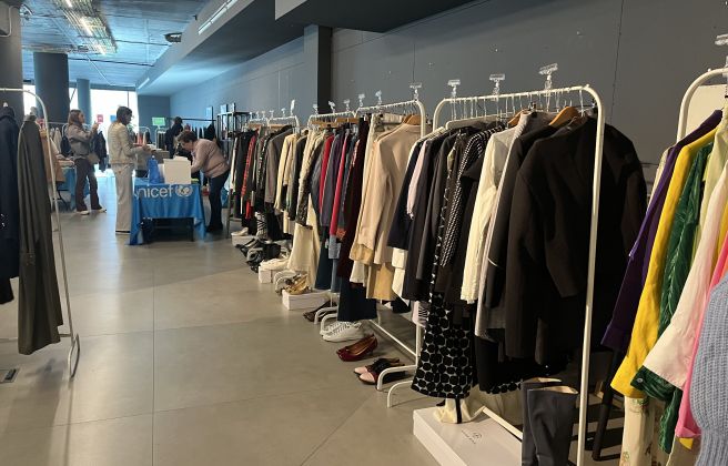 Inauguració dels Encants Solidaris d’Hivern. Inauguració dels Encants Solidaris d’Hivern.