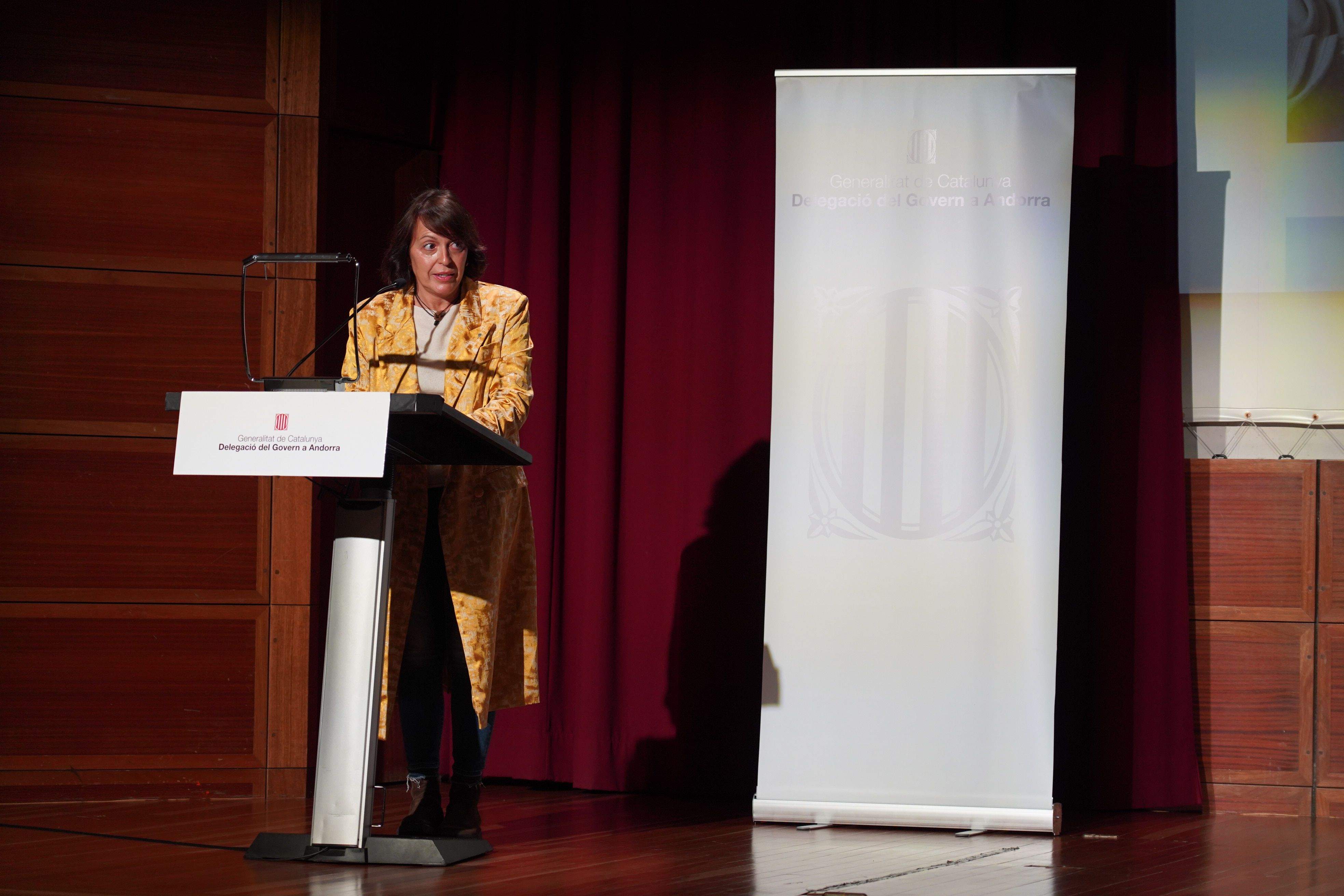 La portaveu del Sindicat, Rebeca Bonache.