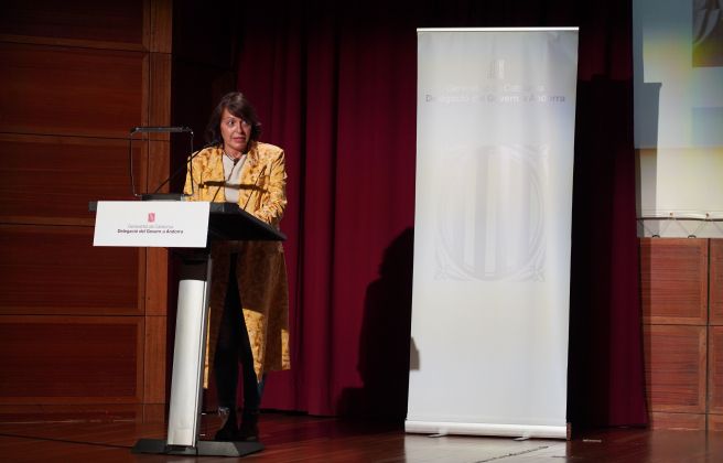La delegada de la Generalitat de Catalunya a Andorra, Anna Vives.
