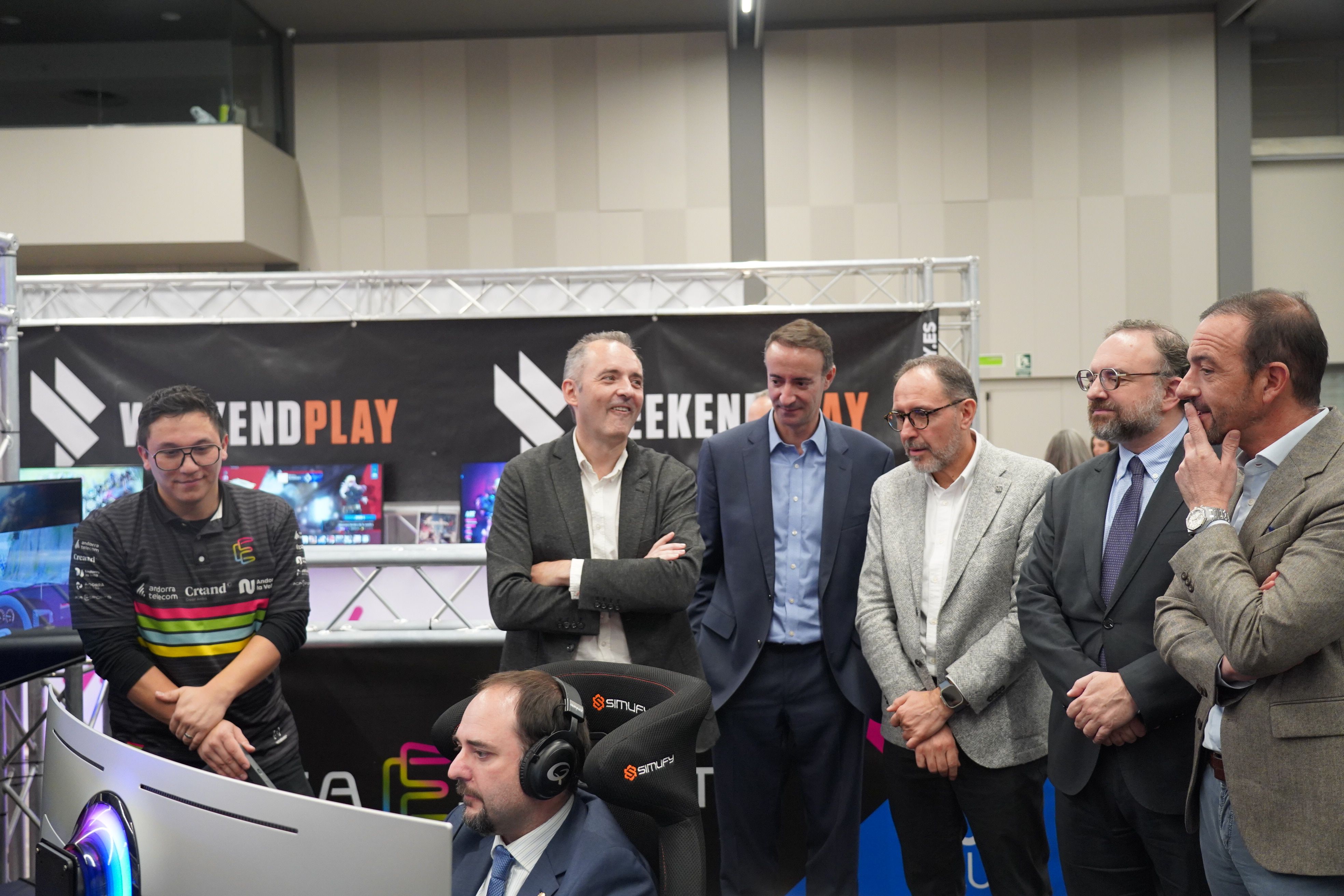 Ramon Tena, conseller del comú escaldenc, jugant.