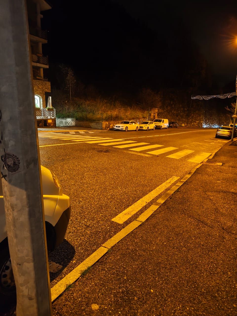 La zona on els veïns lamenten la manca de seguretat. La zona on els veïns lamenten la manca de seguretat.