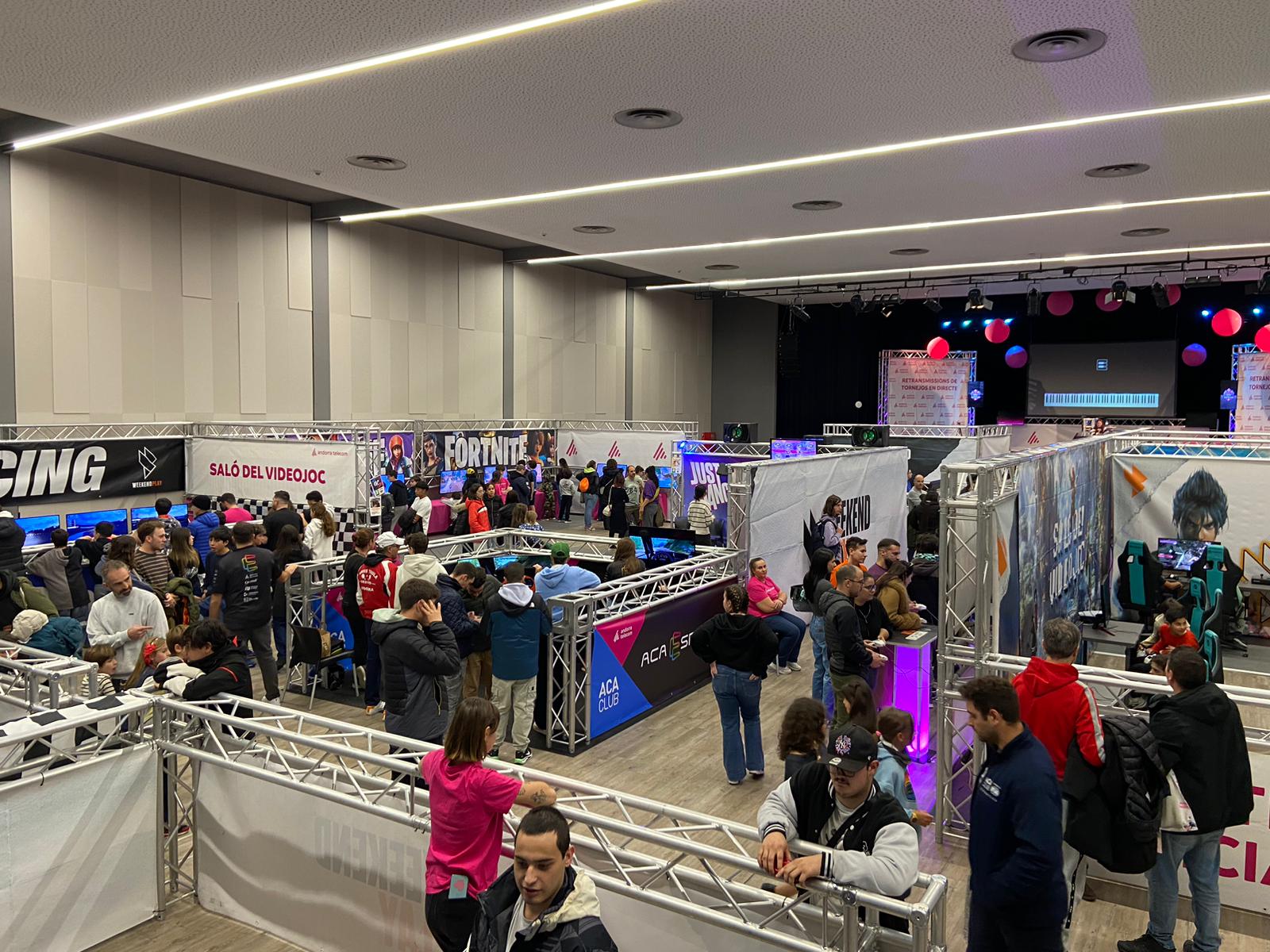 Èxit rotund el d'aquest diumenge a la tarda al Saló del Videojoc, que compleix el seu 15è aniversari.