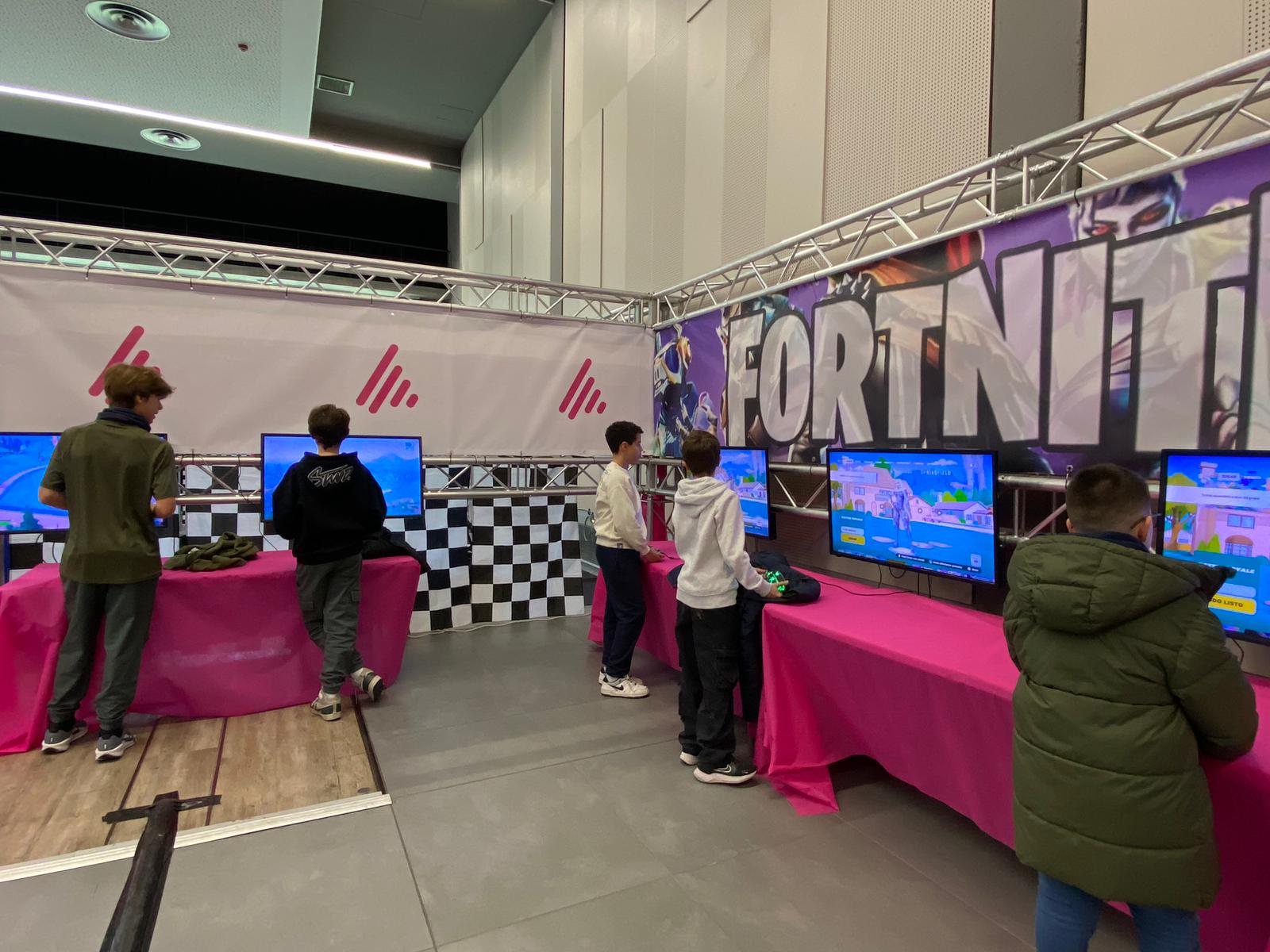 Una pantalla per cadascú, en l'apartat de Fortnite.