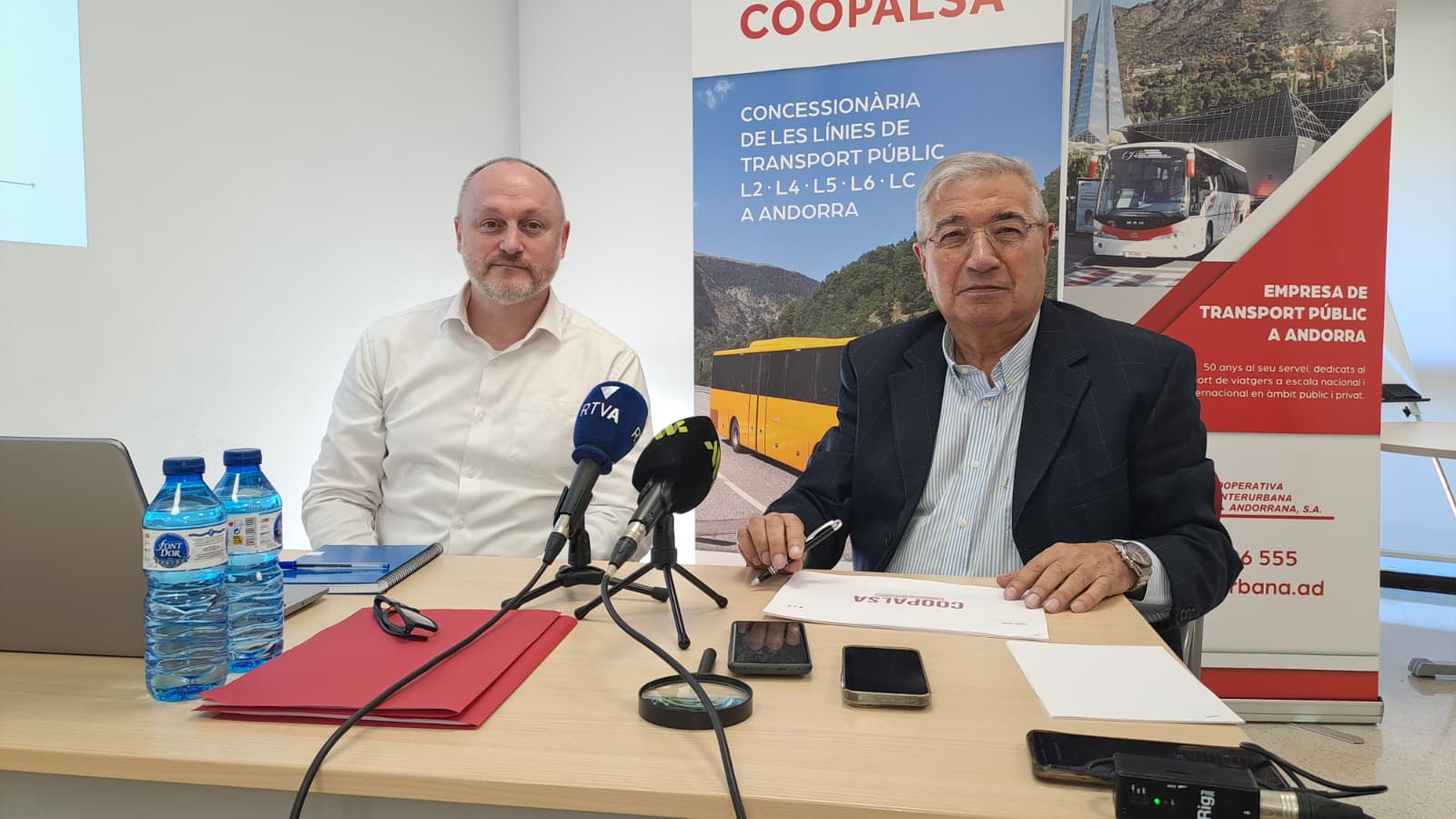 Marc Grau i Gabriel Dalleres han presentat l'enquesta.