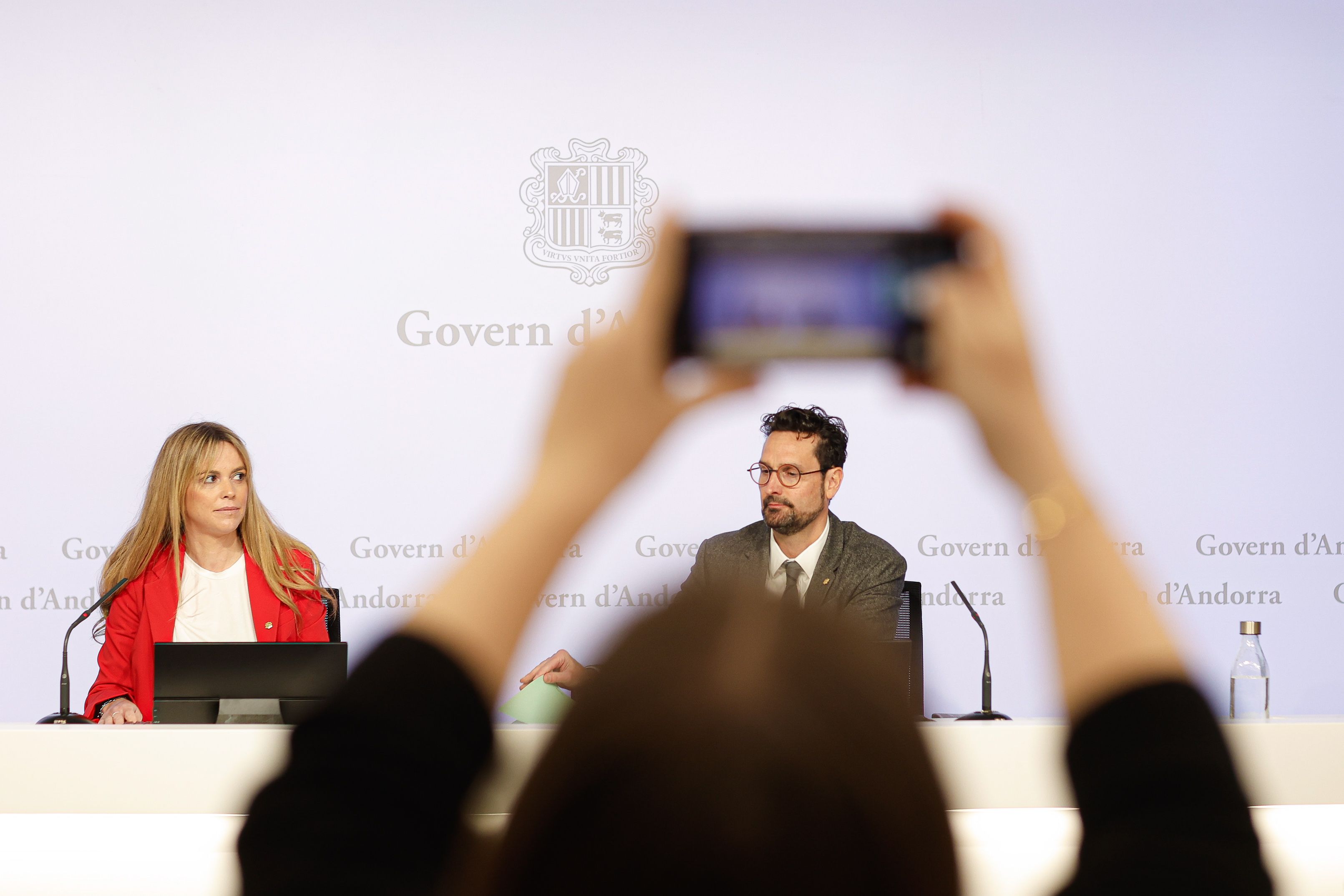 Marc Cornella en una compareixença pública.