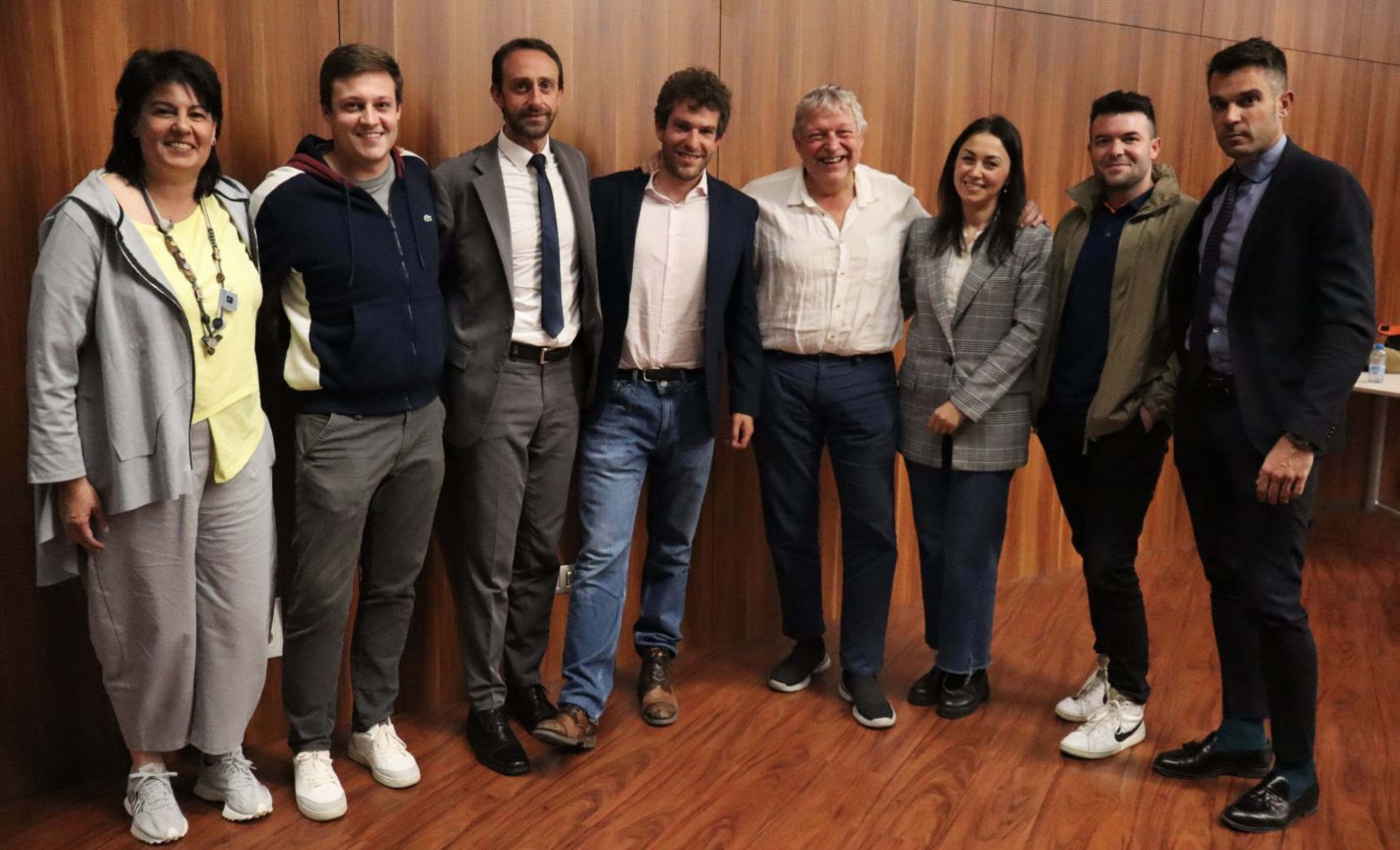 Una imatge de l'executiva de Ciutadans Compromesos.