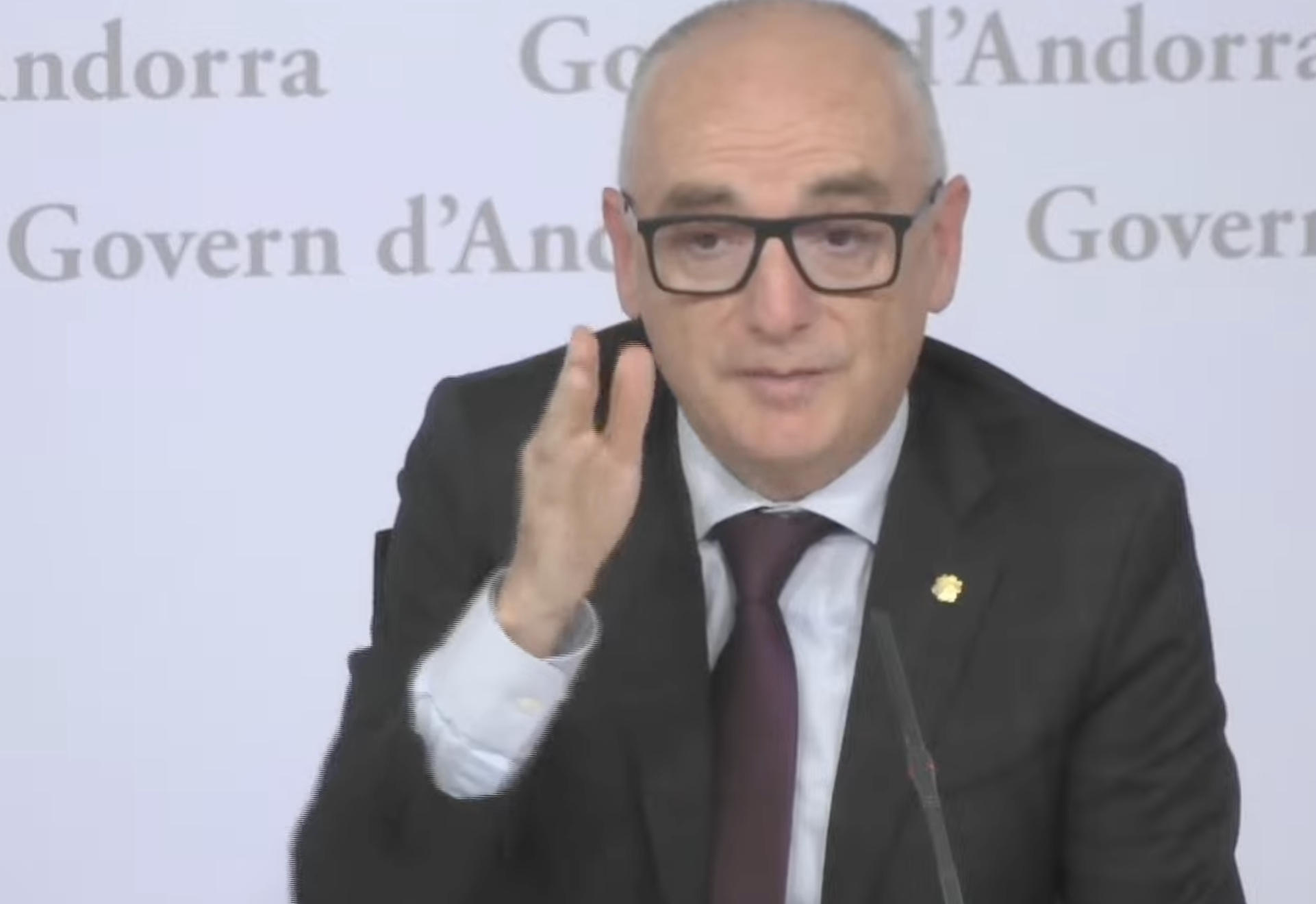 Ramon Lladós, ministre de Finances.