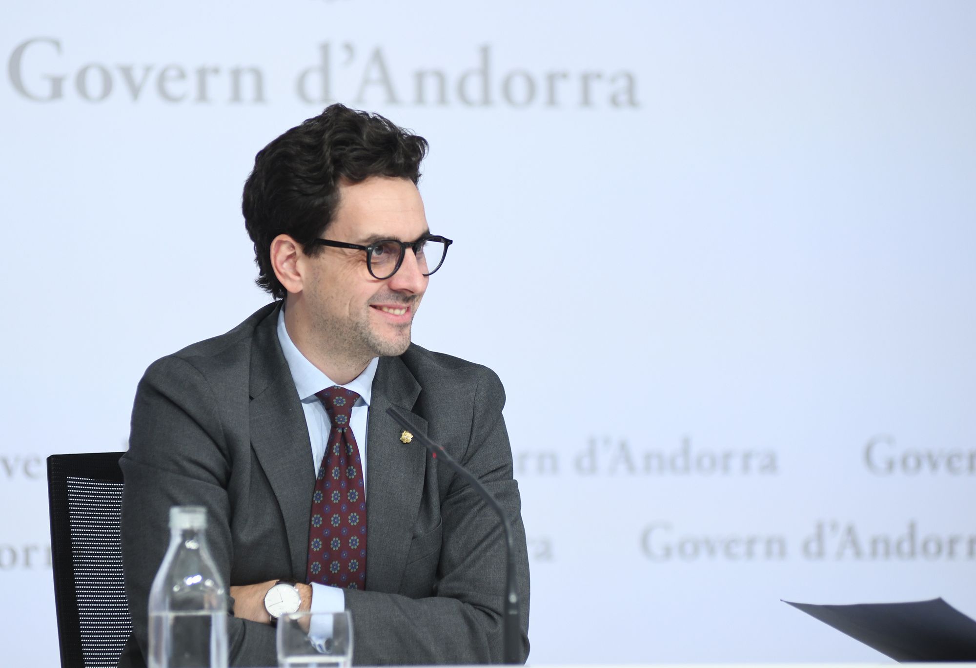 El ministre portaveu, Guillem Casal.