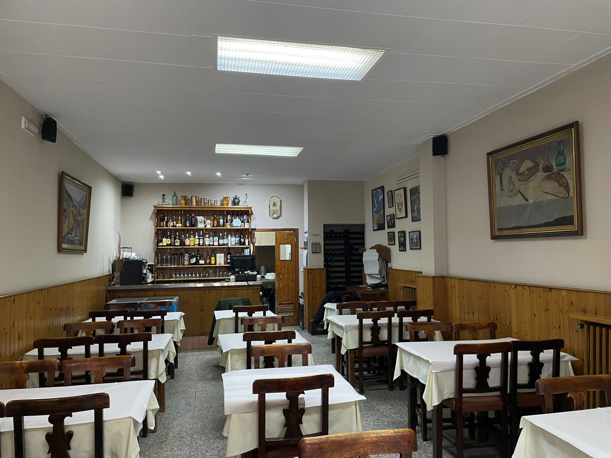 Sala del restaurant.
