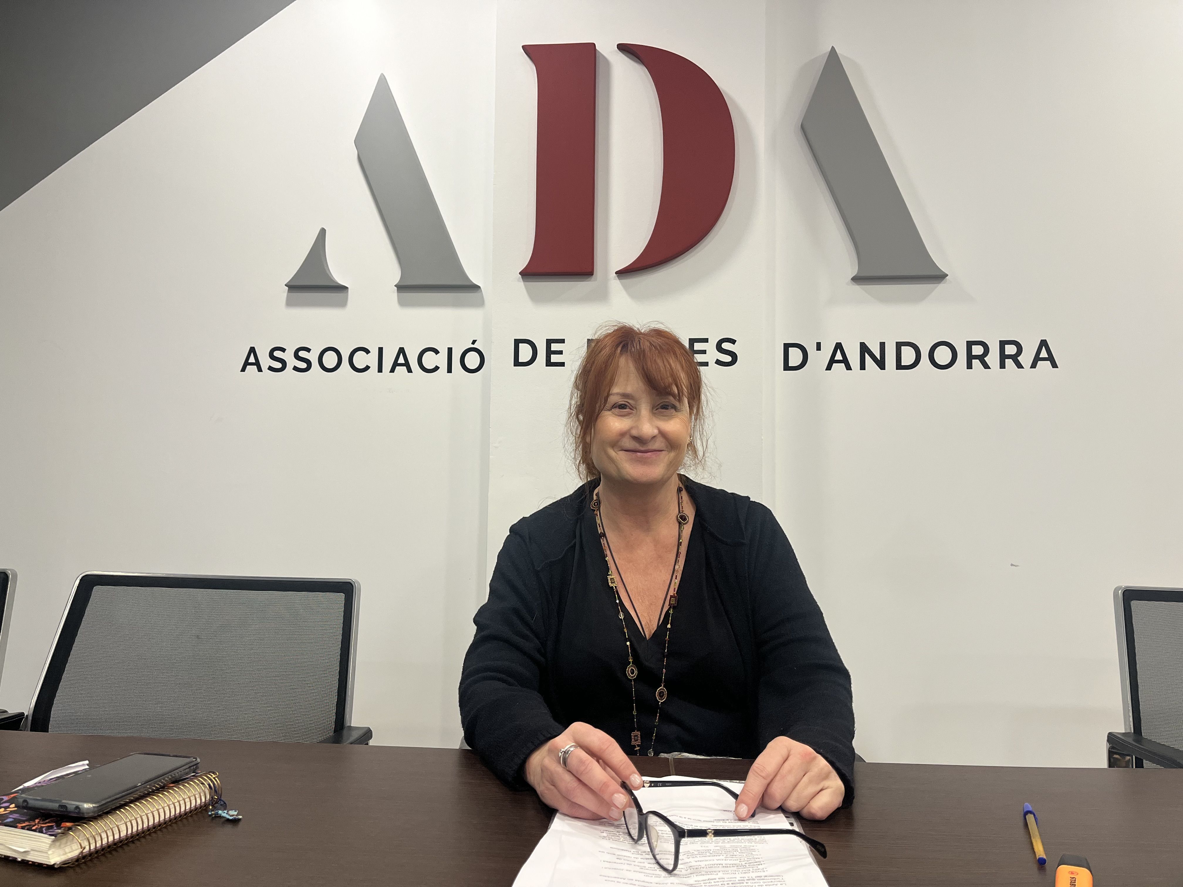 Elvira Geli, presidenta de l’Associació de Dones d’Andorra.