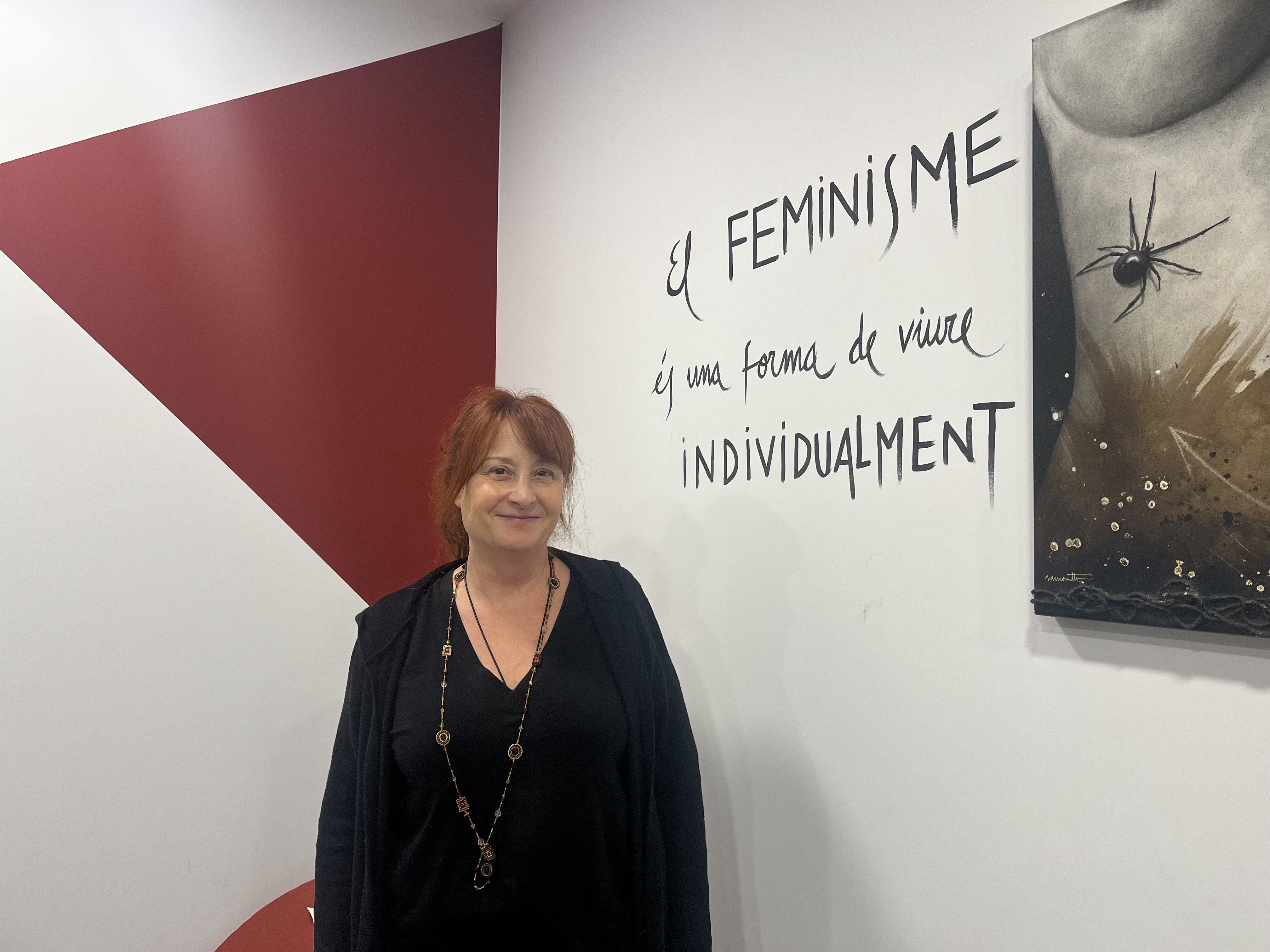 Elvira Geli, presidenta de l'Associació de Dones.