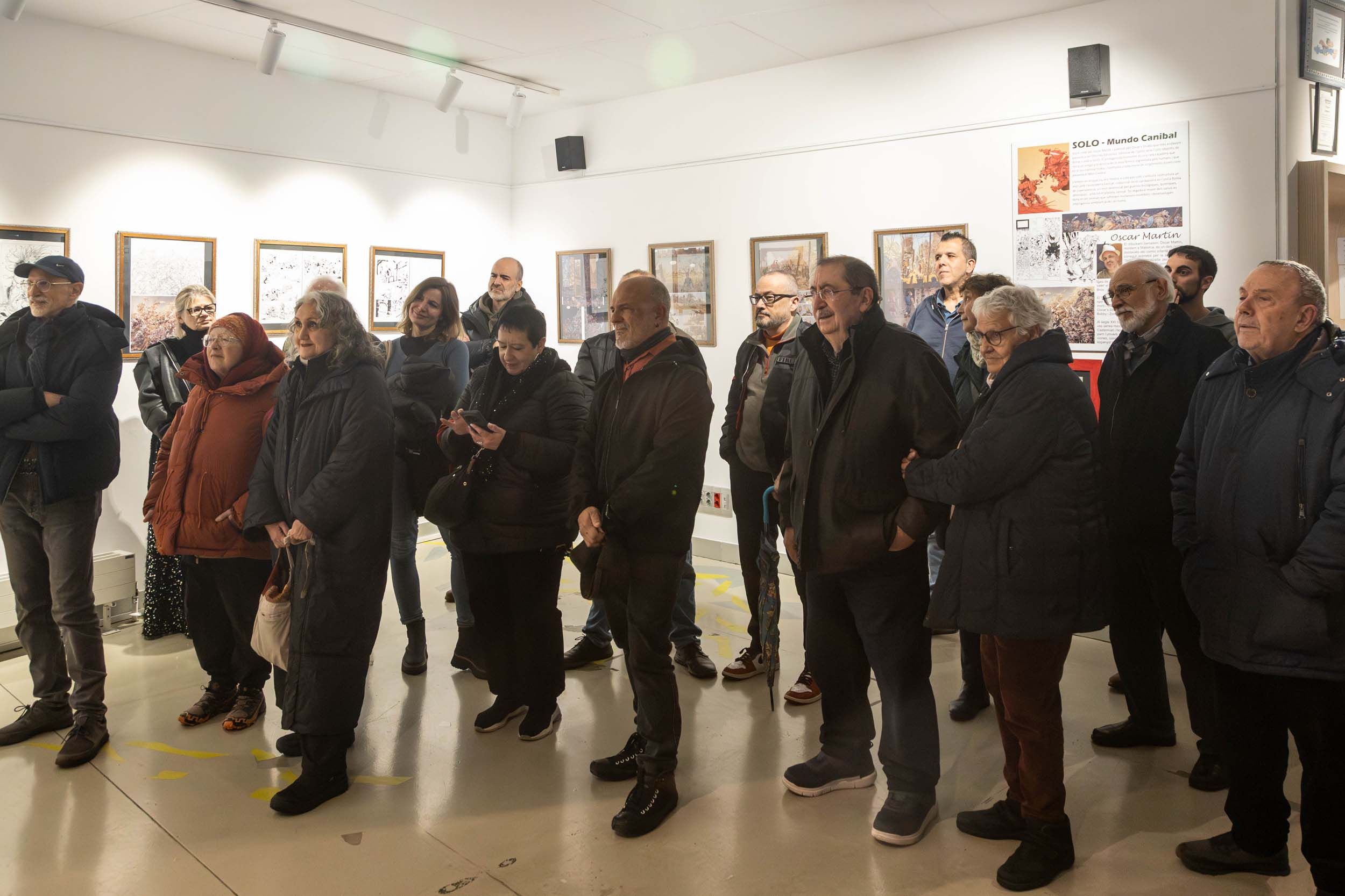 Inauguració de La Massana Còmic. Inauguració de La Massana Còmic.