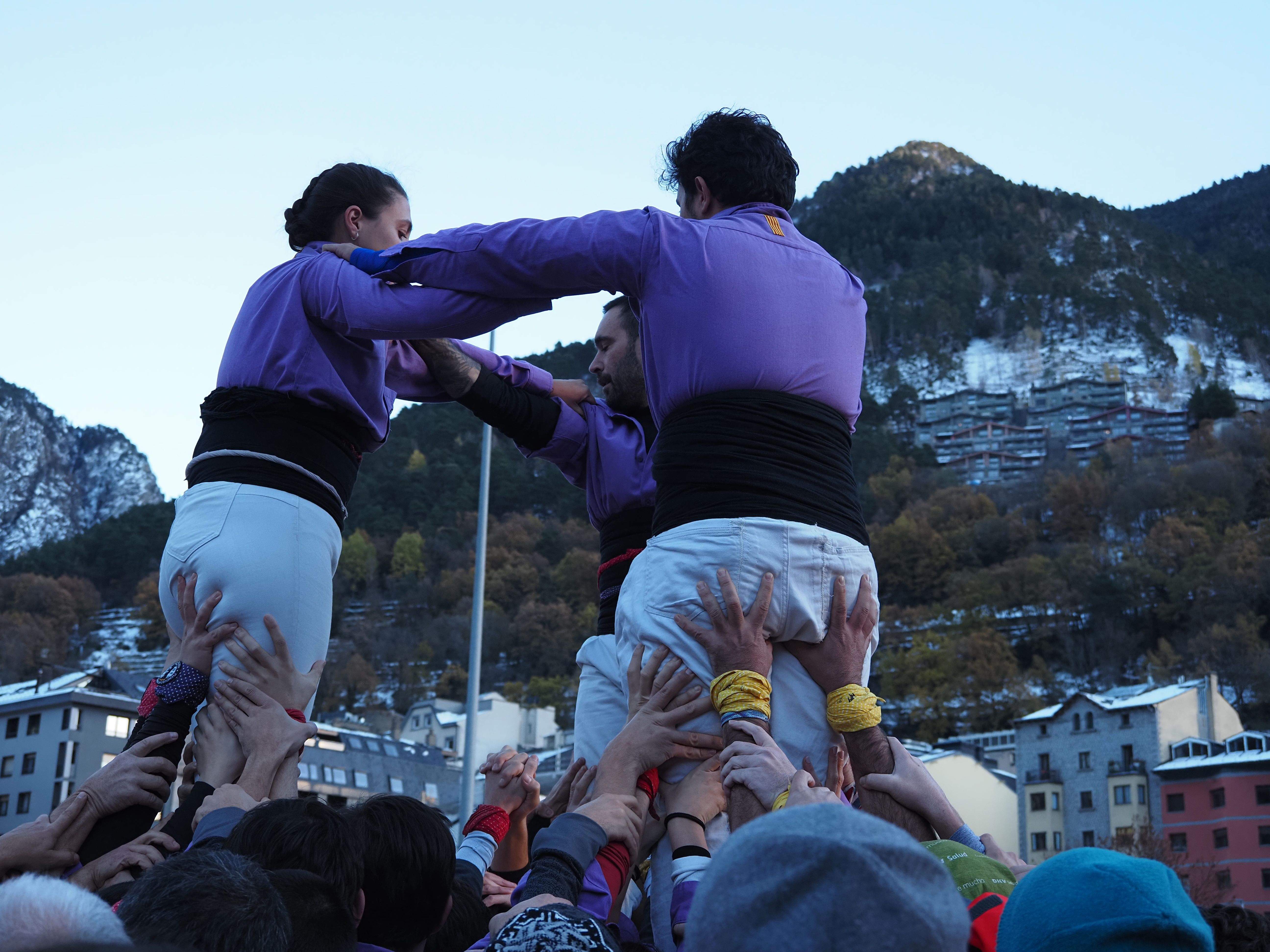 La Colla Castellera de l'Esquerra de l'Eixample.