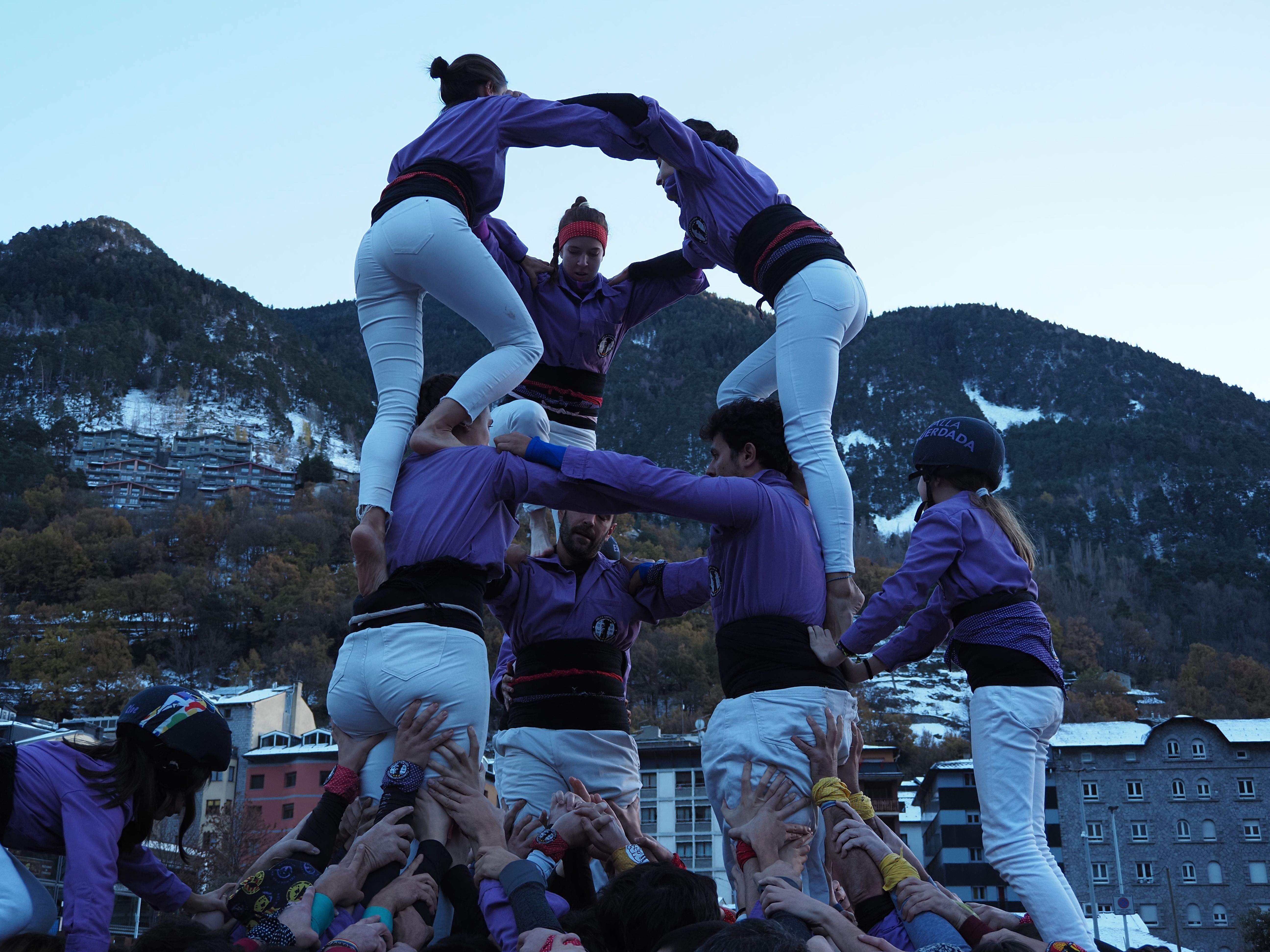La Colla Castellera de l'Esquerra de l'Eixample.