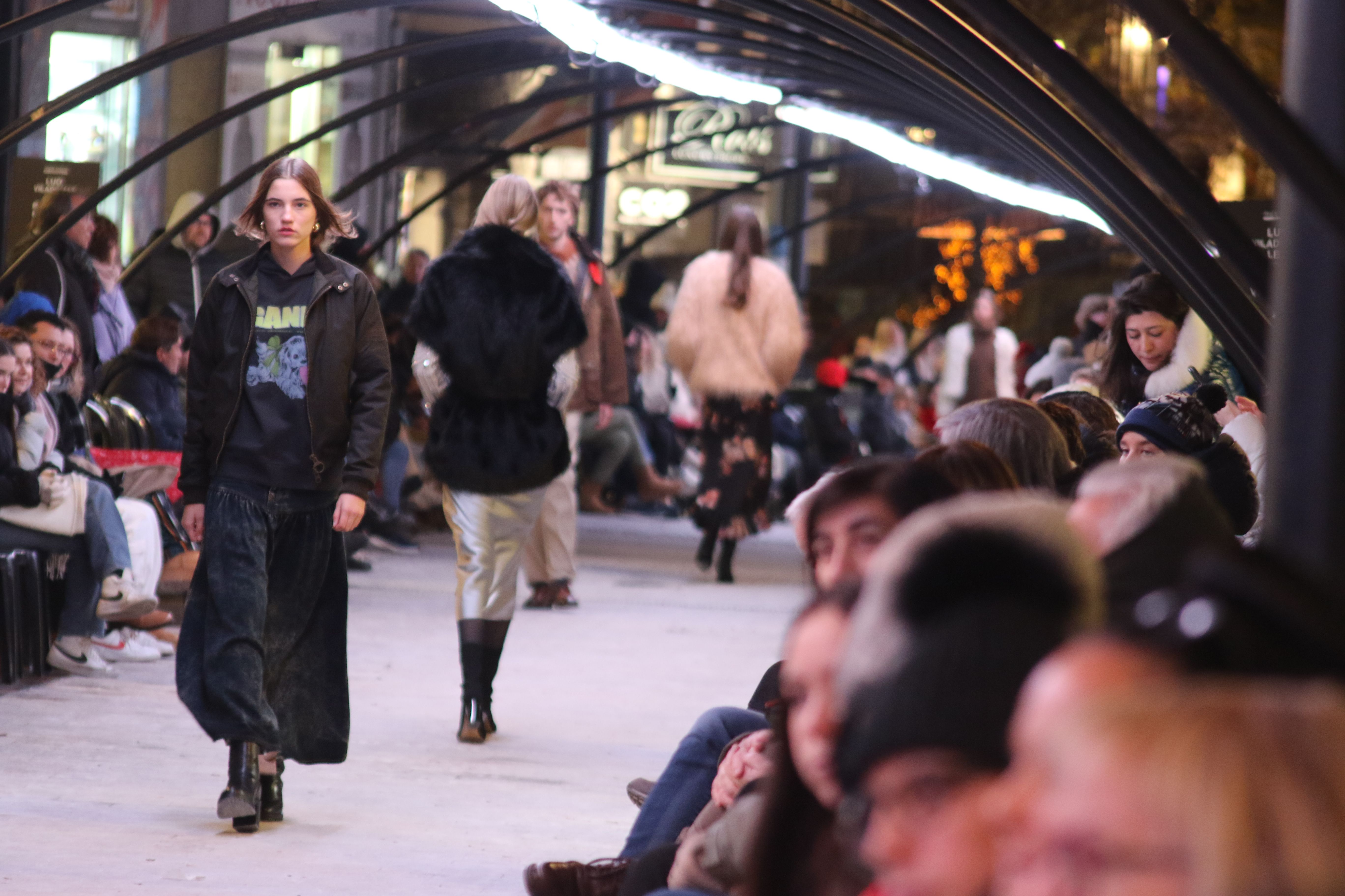 Passarel·la de moda al Shop In Andorra Festival.