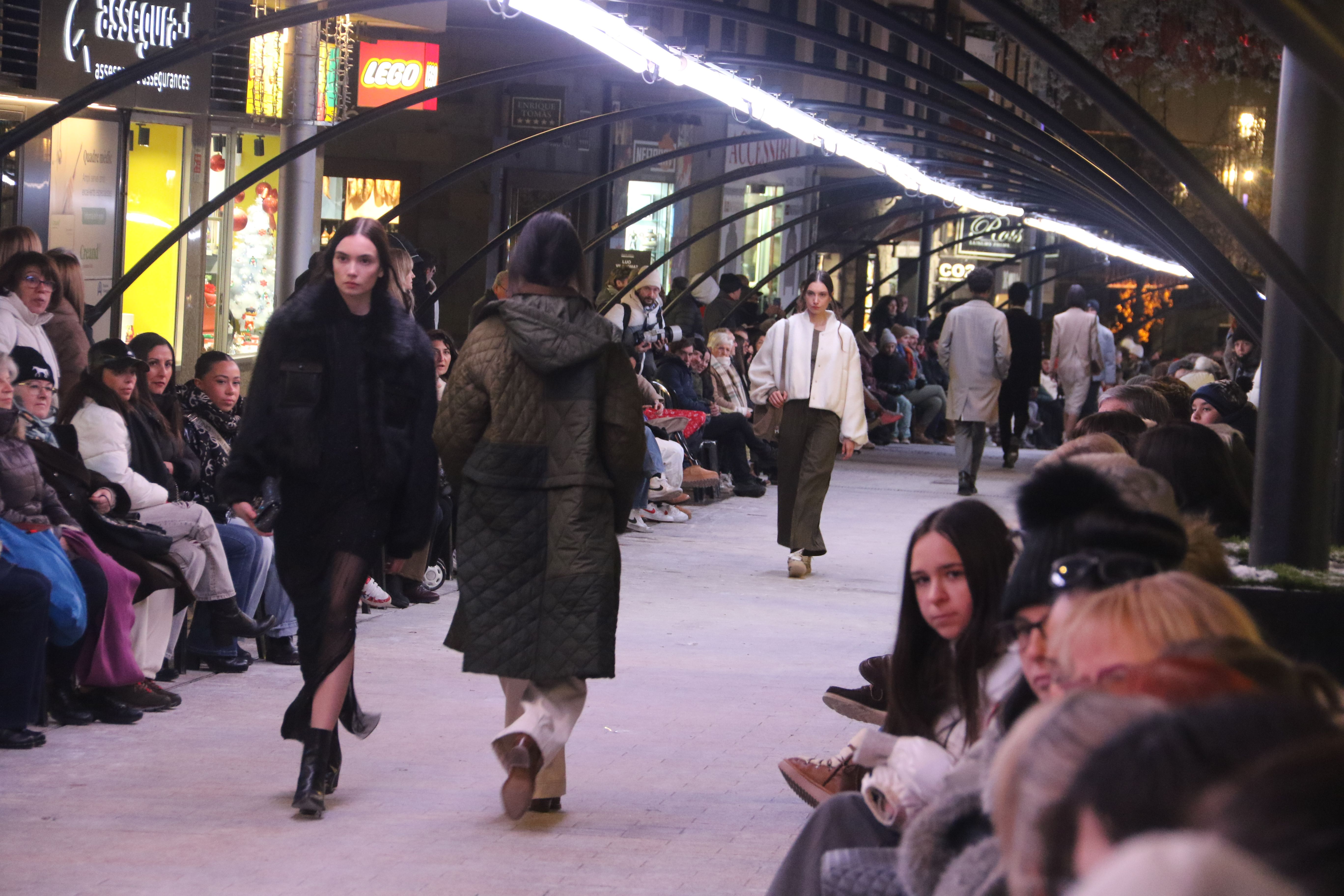 Passarel·la de moda al Shop In Andorra Festival.