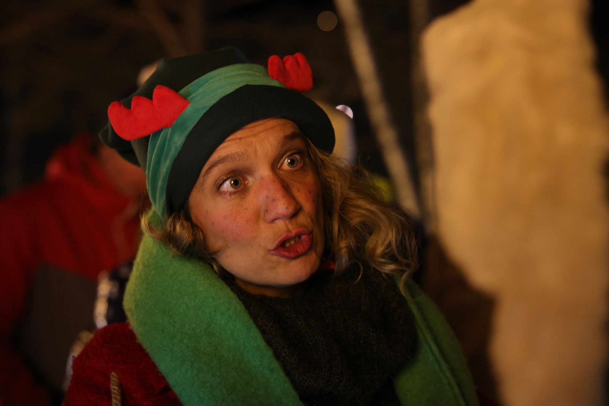 Un dels personatges que troben els visitants del Cercle Màgic.