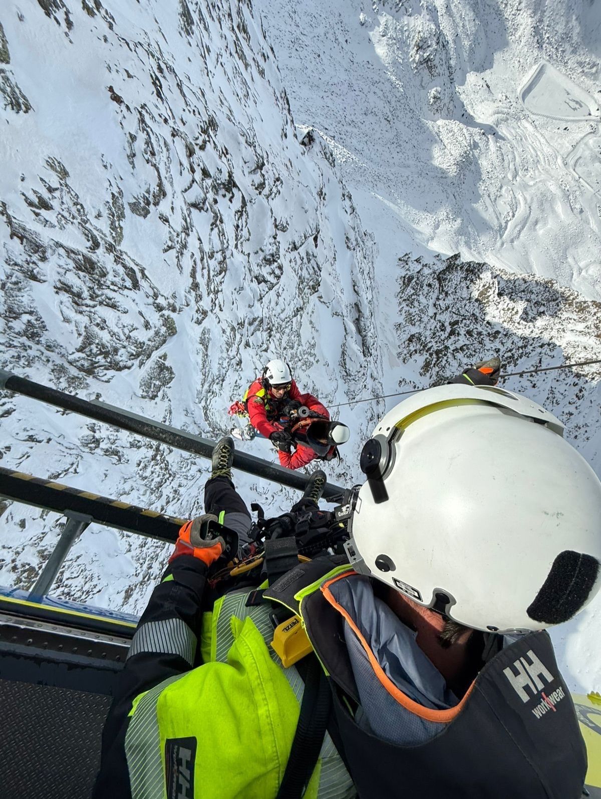 Una imatge del rescat.