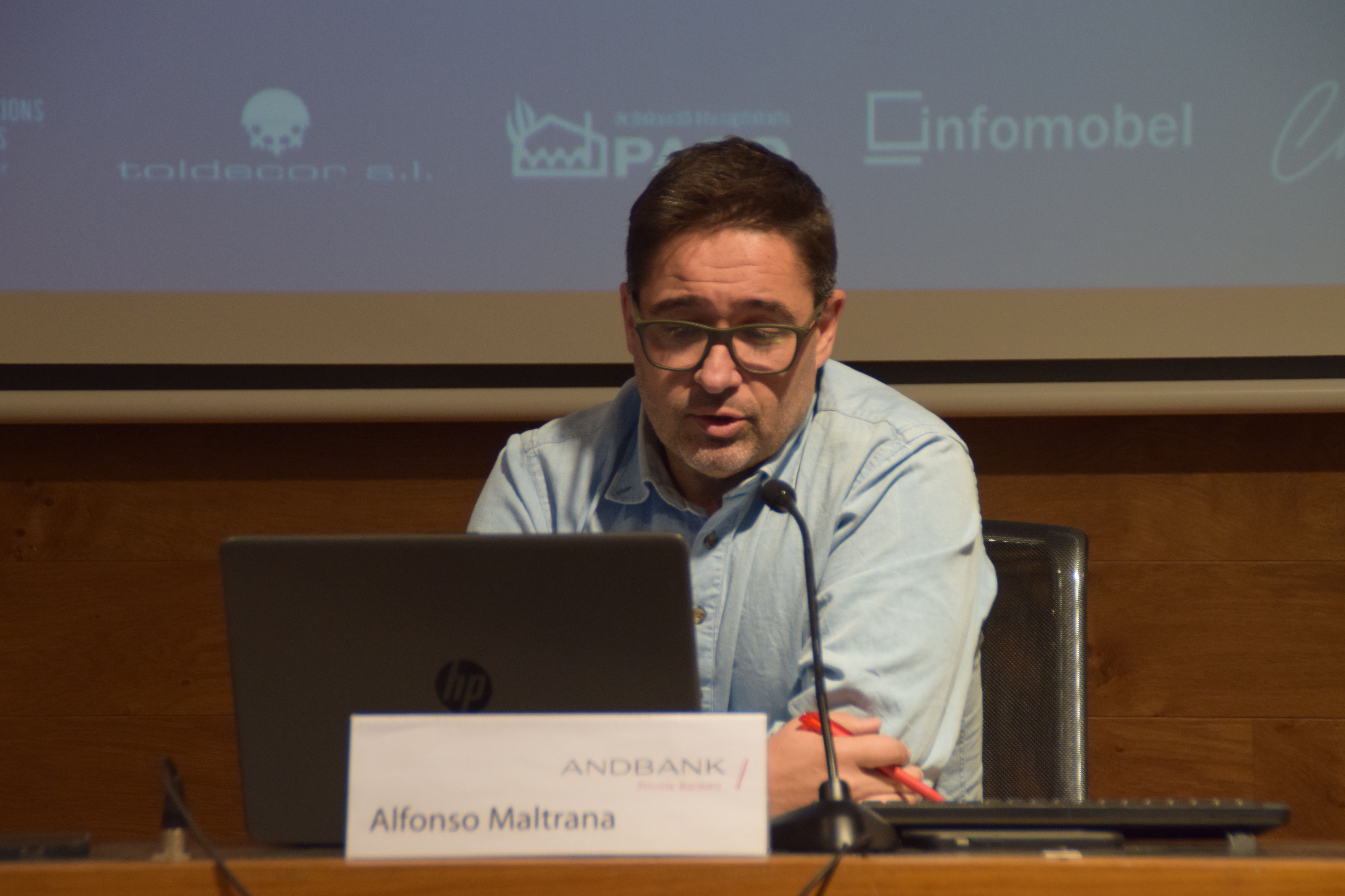 El director tècnic de la Federació Andorrana de Natació, Alfonso Maltrana.