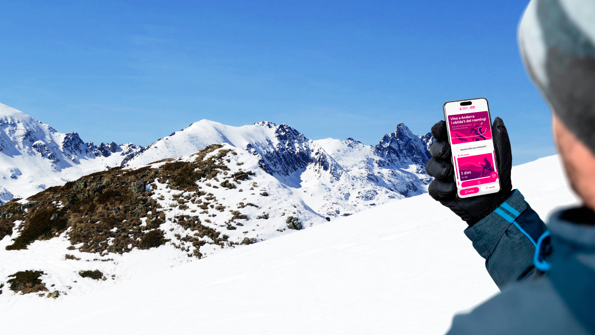 eSIM Andorra, una SIM digital pensada per als turistes.