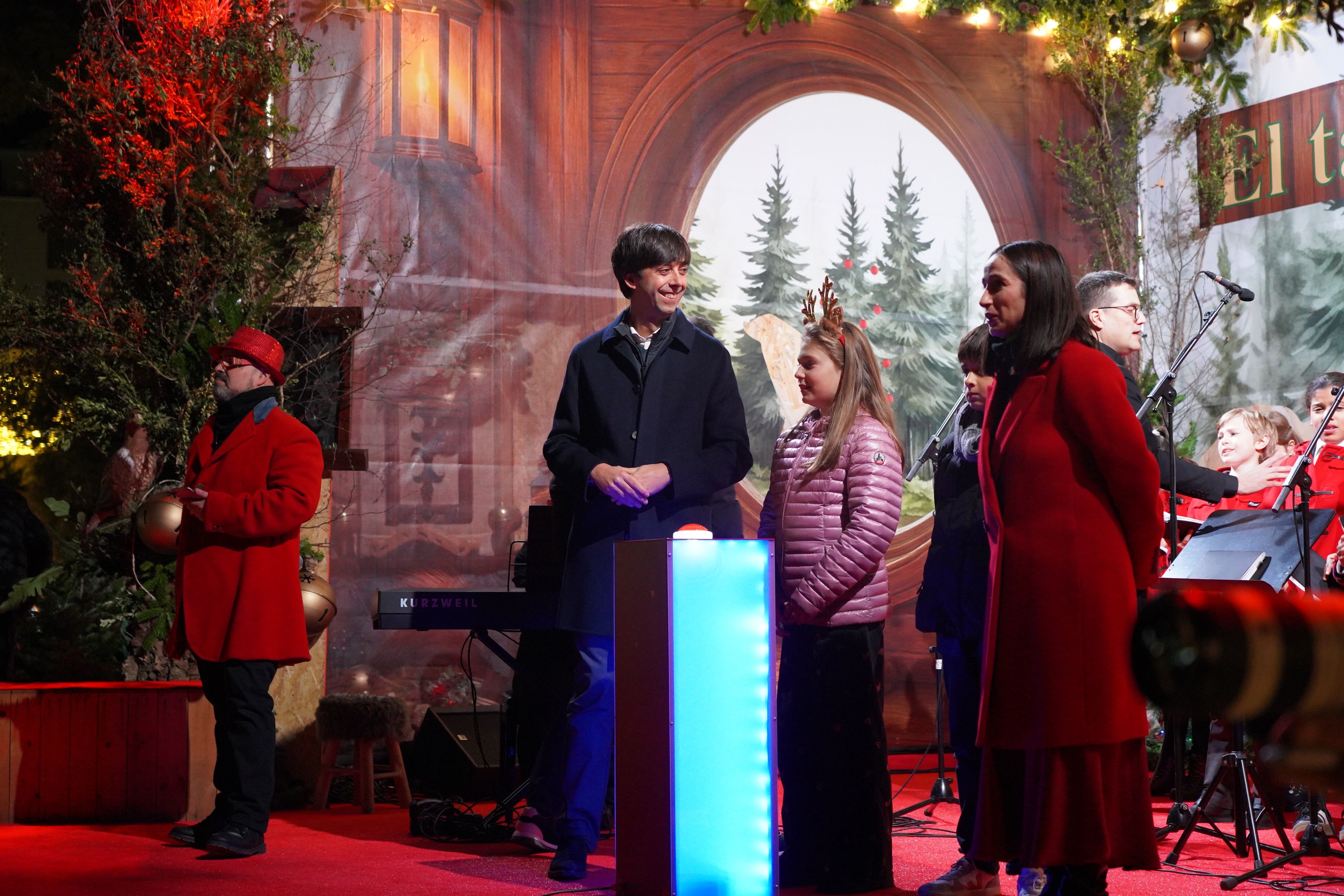 Els cònsols d'Andorra la Vella amb l'Ilian i l'Abril.