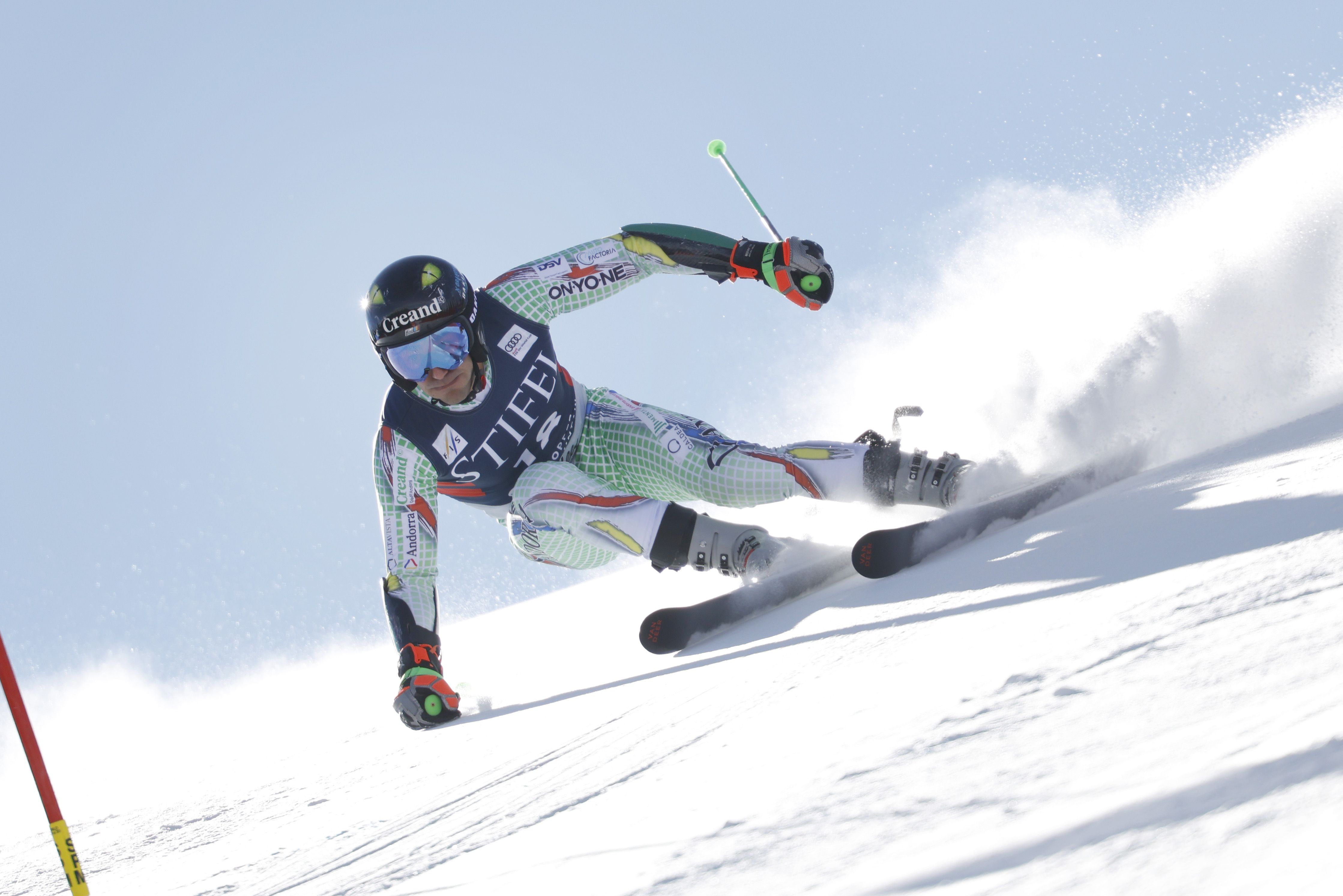 Joan Verdú, a la 1ª mànega de Copper Mountain FOTO Alexis Boichard Agence Zoom