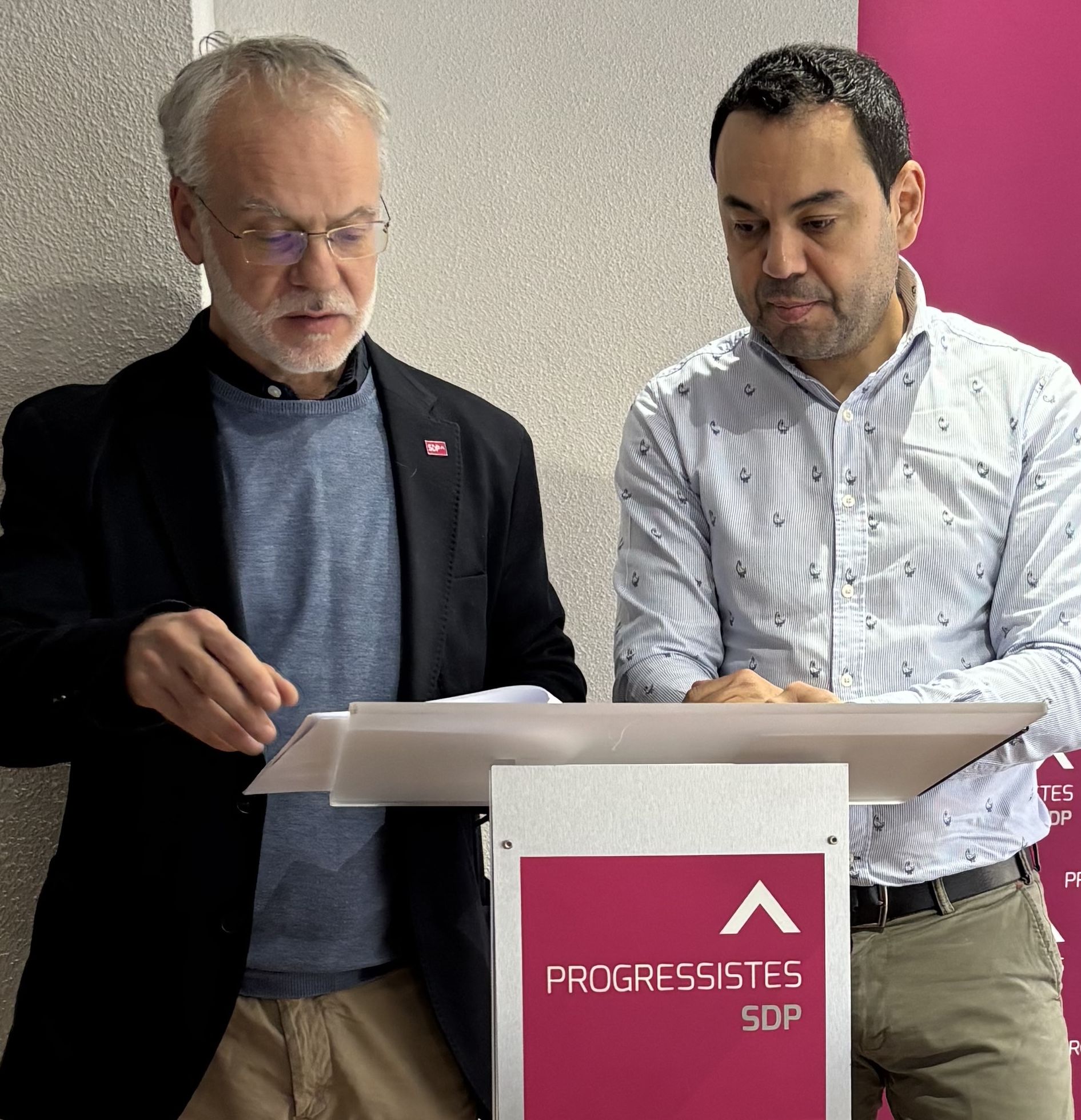 Josep Roig i Najim Aouraghe