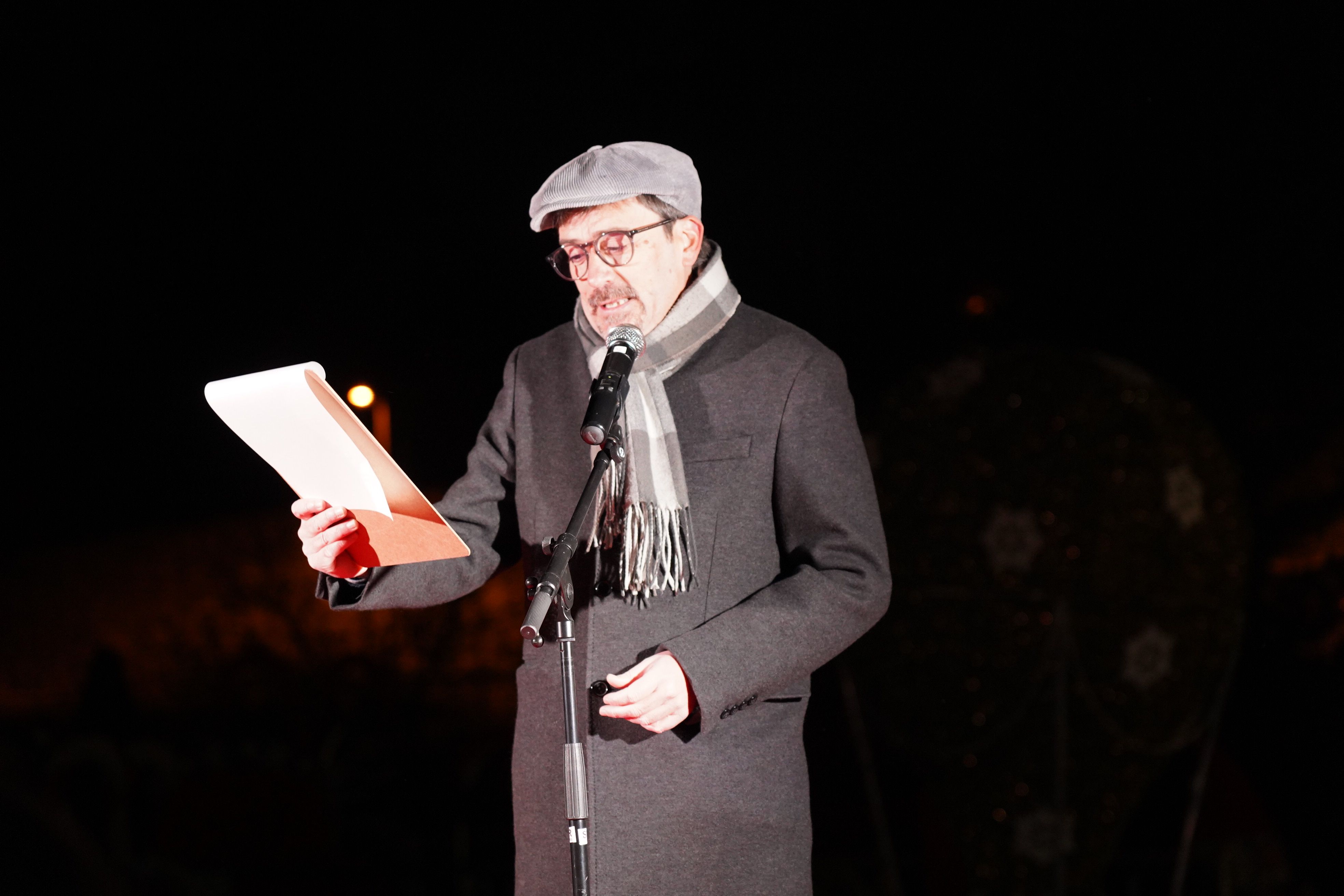 Quim Barceló ha estat el conductor de l'encesa de llums.