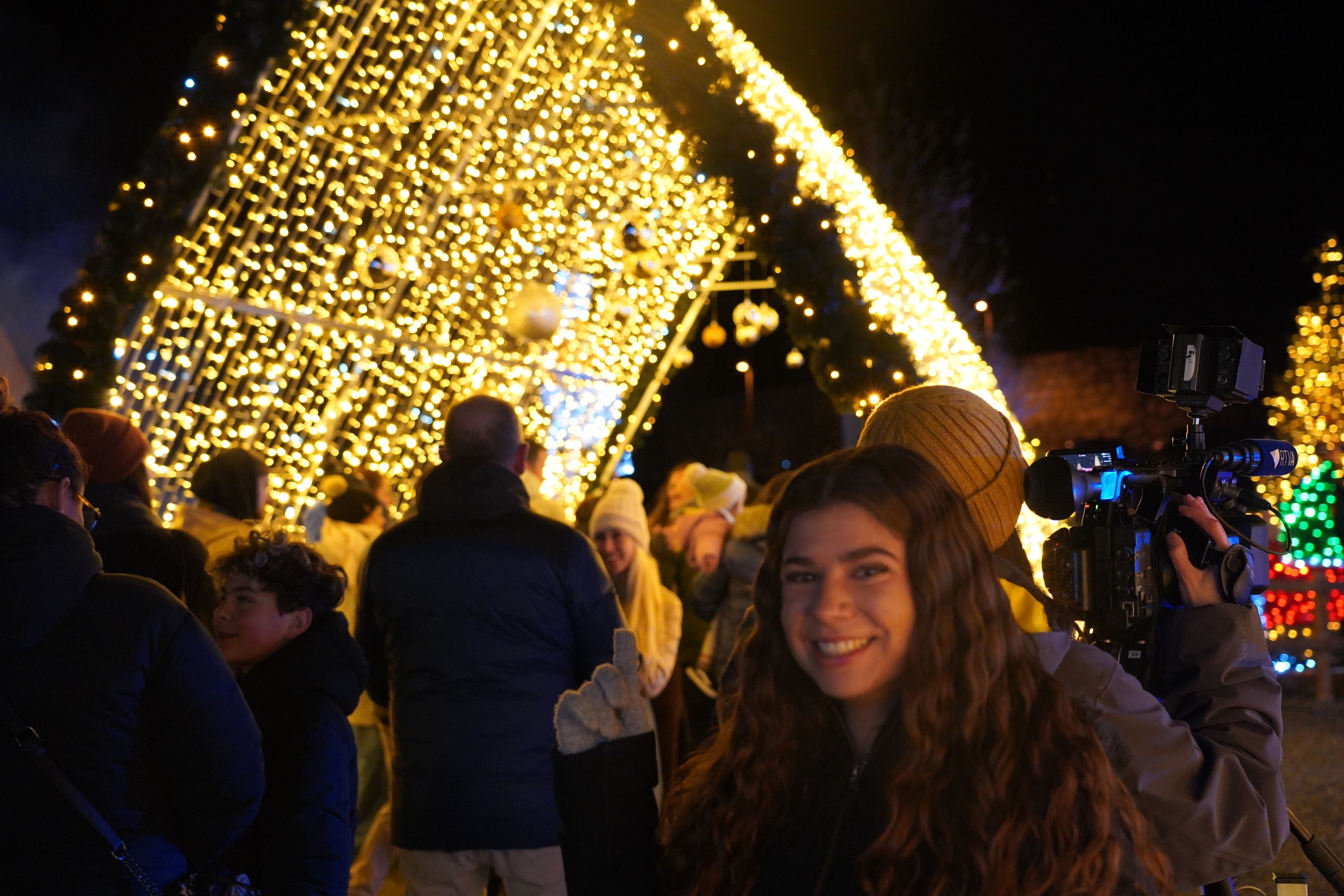 Cares d'alegria amb l'arribada del Nadal.