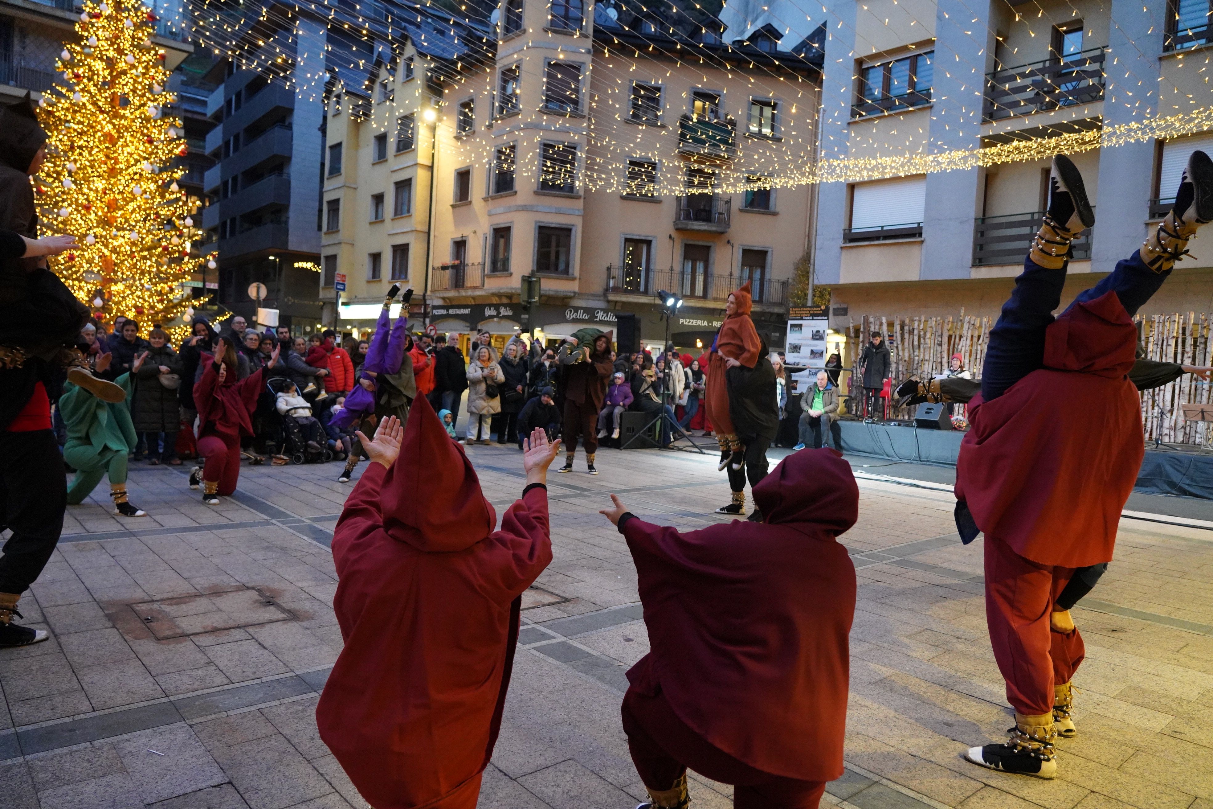 Actuació de l'esbart Valls del Nord 